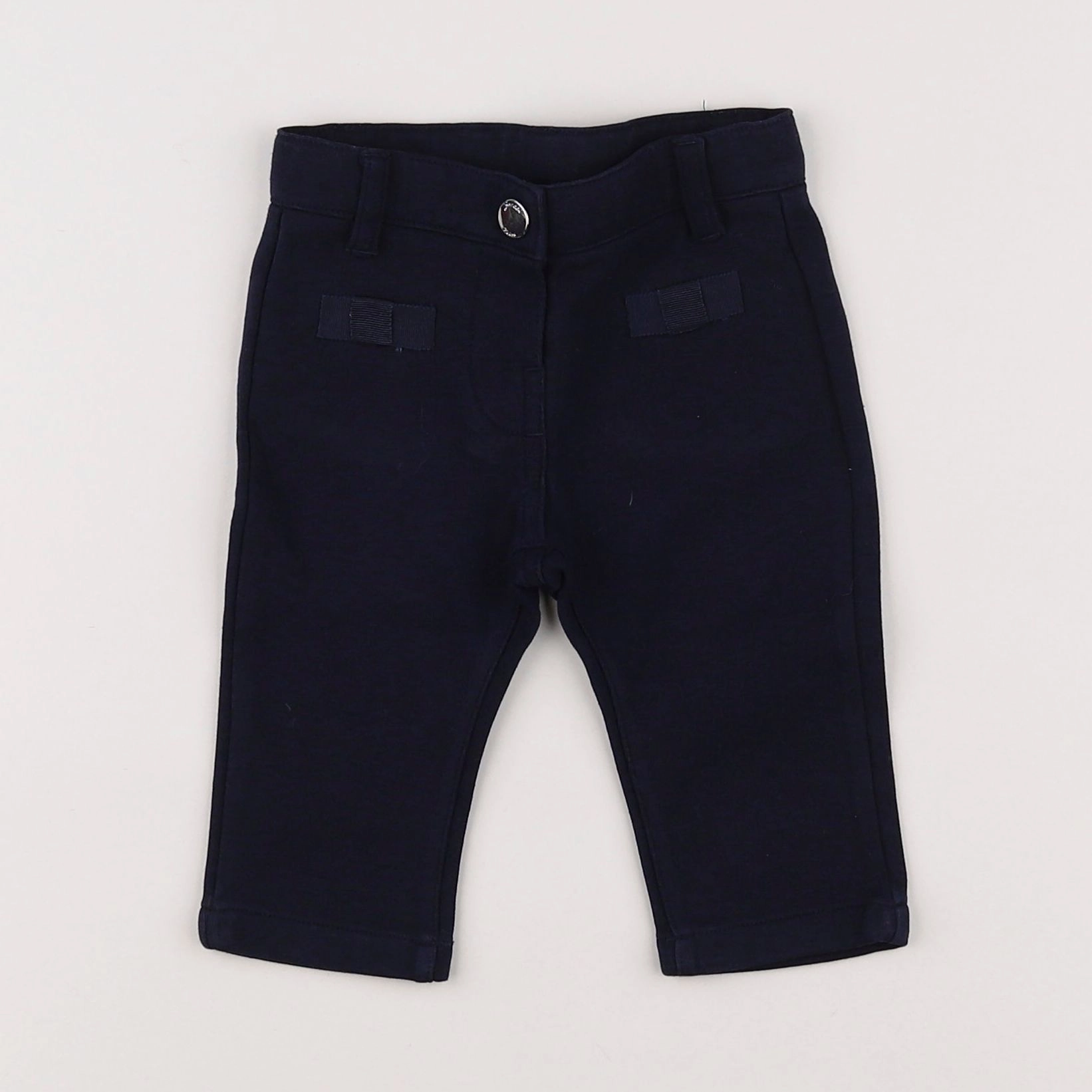 Jacadi - pantalon bleu - 6 mois