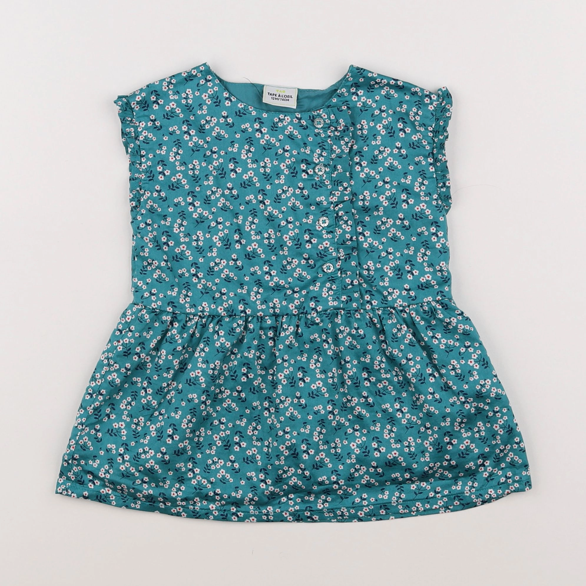 Tape à l'oeil - robe multicolore - 12 mois