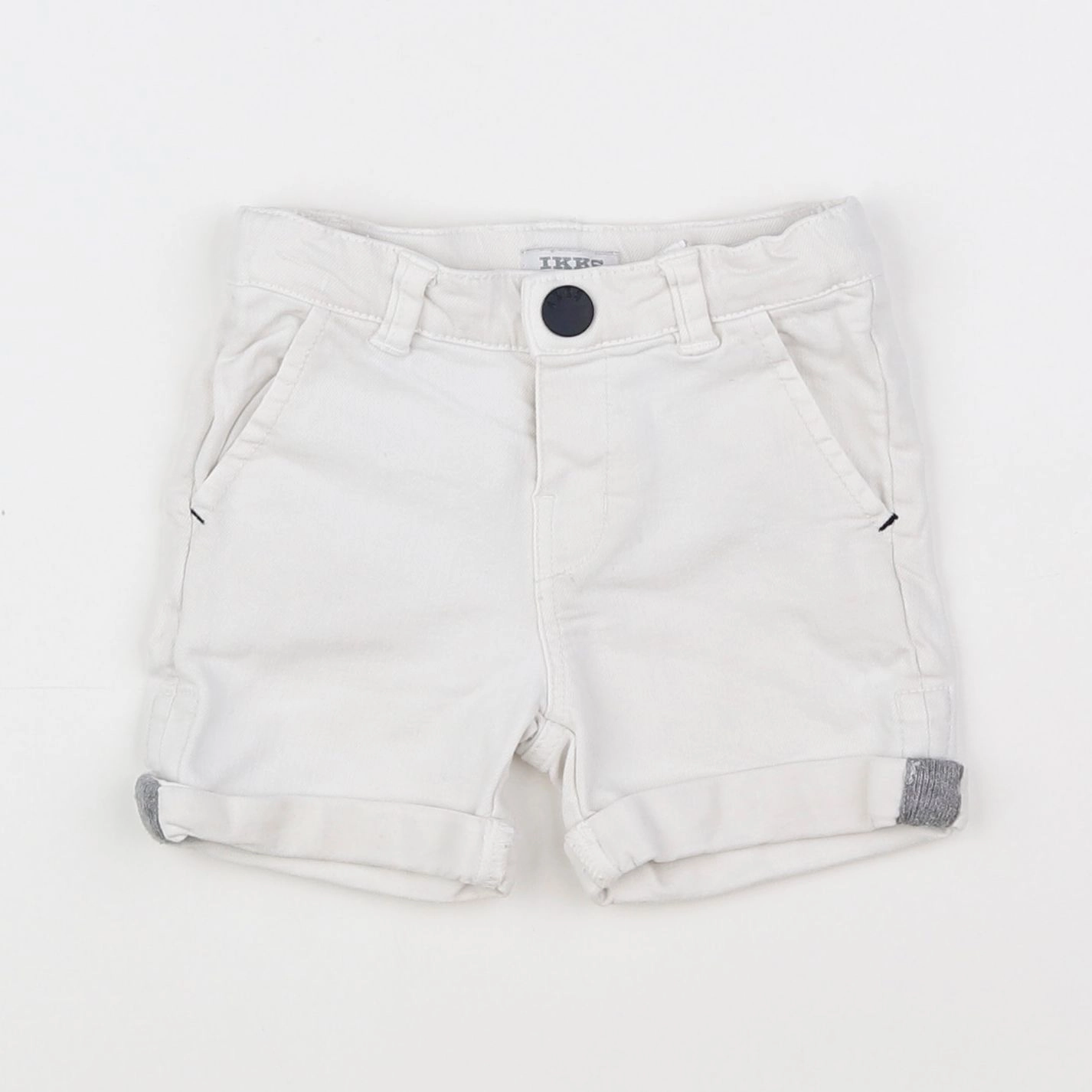 IKKS - short blanc - 12 mois