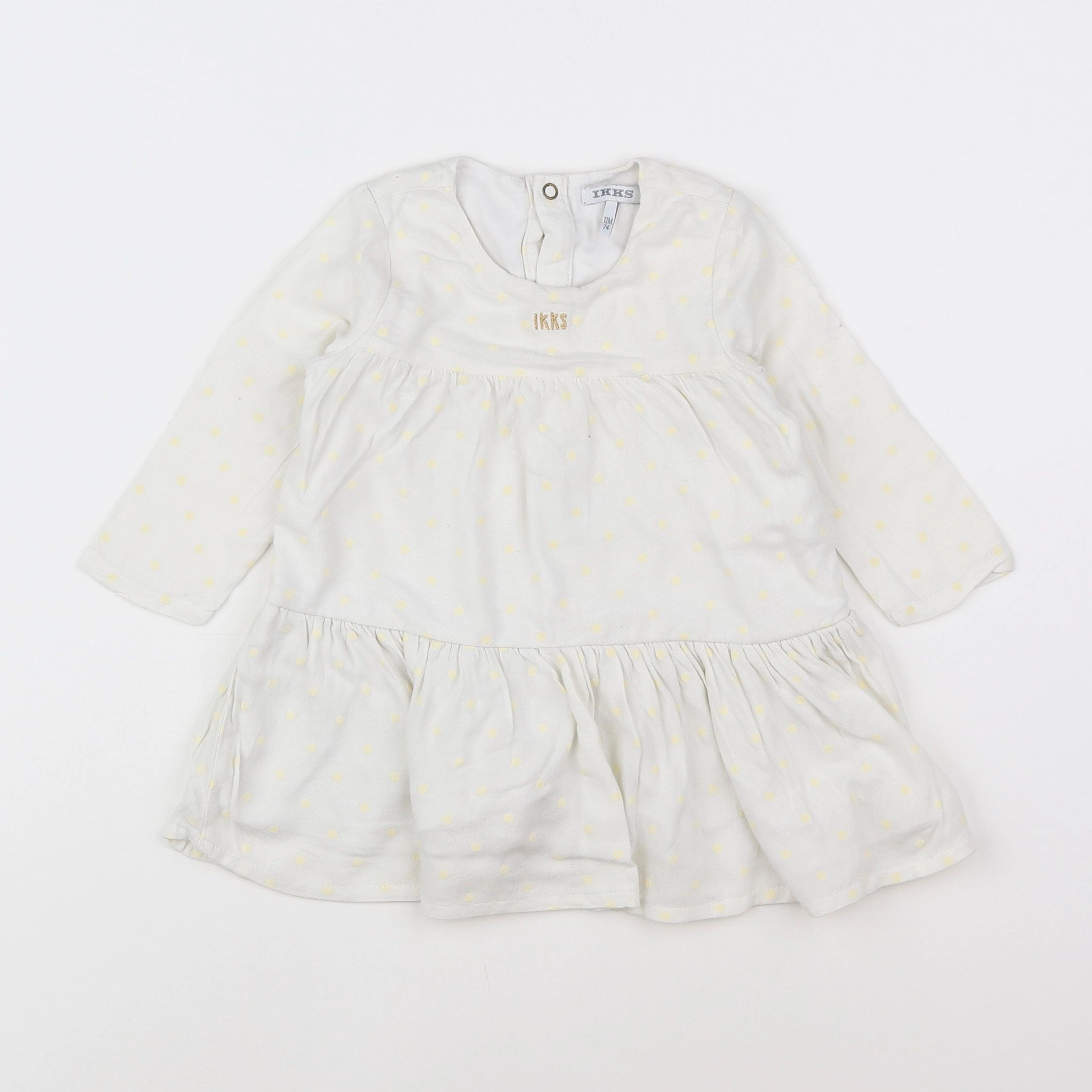 IKKS - robe beige - 12 mois