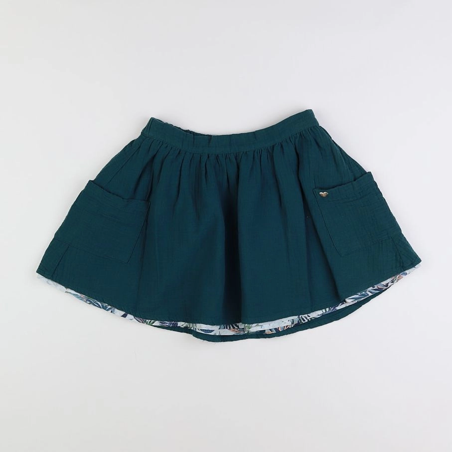 Vertbaudet - jupe vert - 9 ans