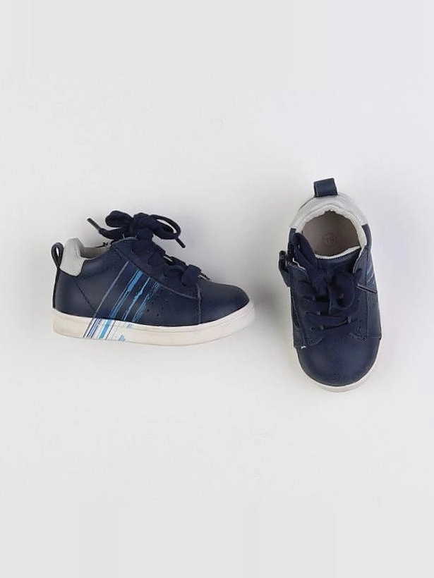 Vertbaudet - baskets bleu - pointure 19