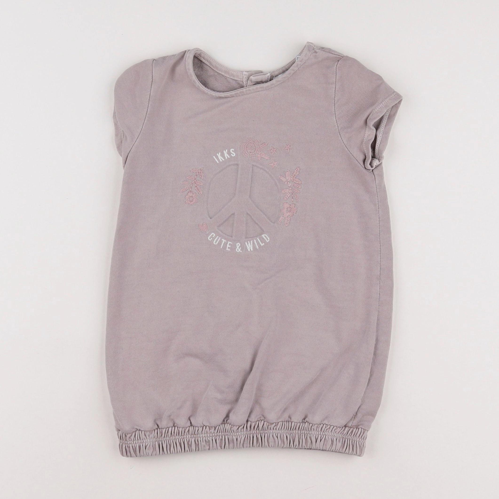 IKKS - robe gris - 18 mois