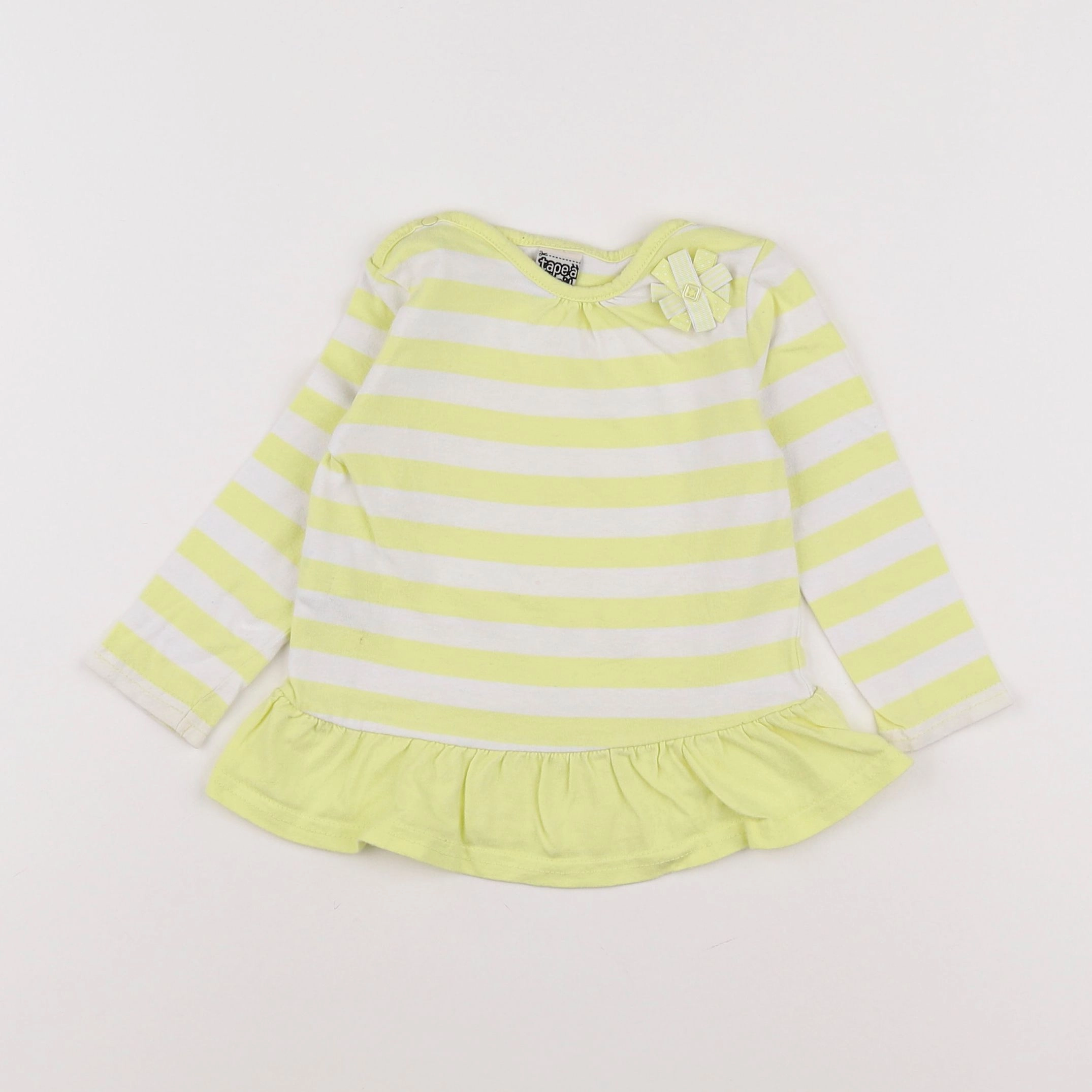 Tape à l'oeil - tee-shirt jaune - 18 mois