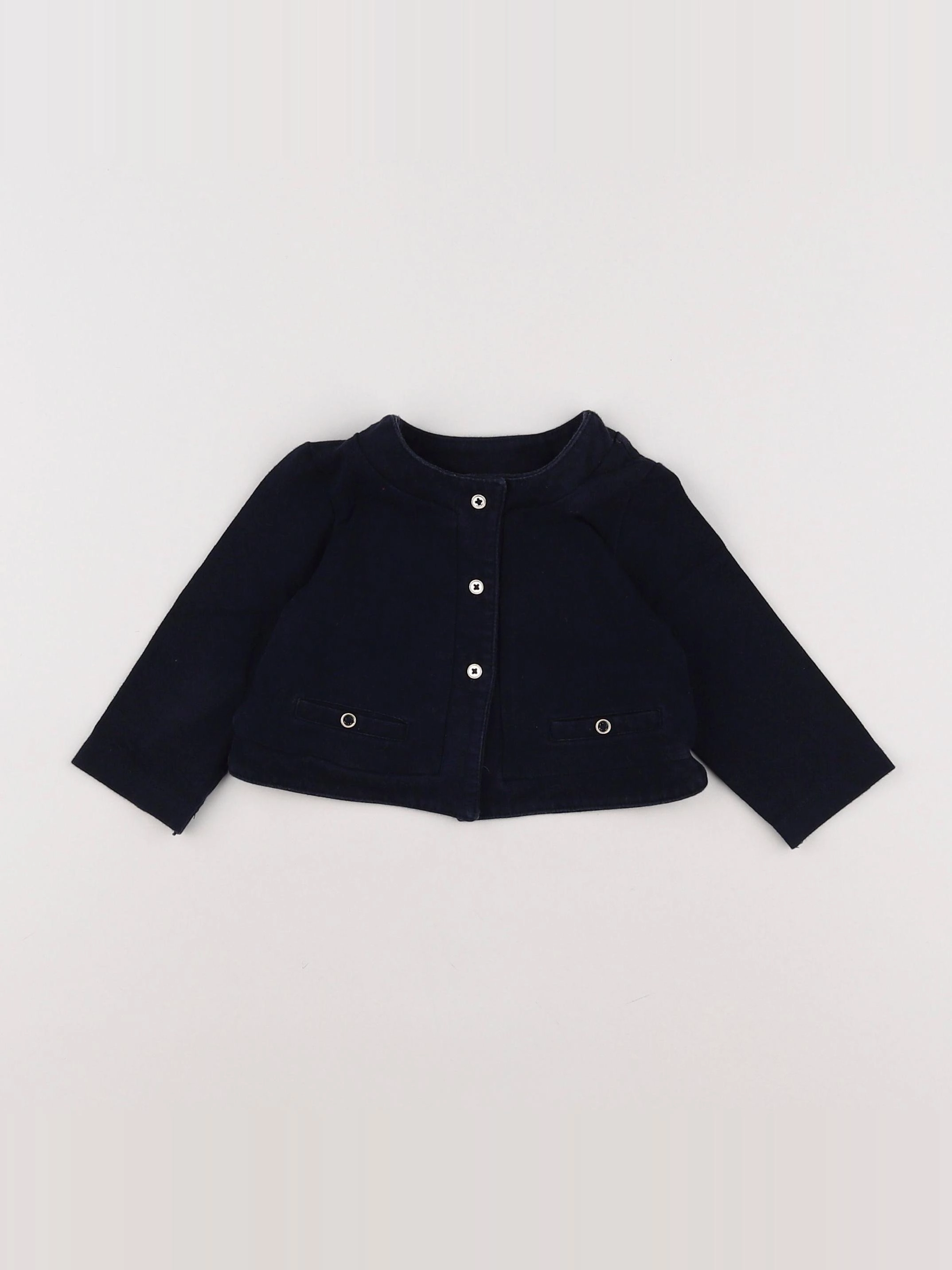 Mayoral - sweat bleu - 6 mois
