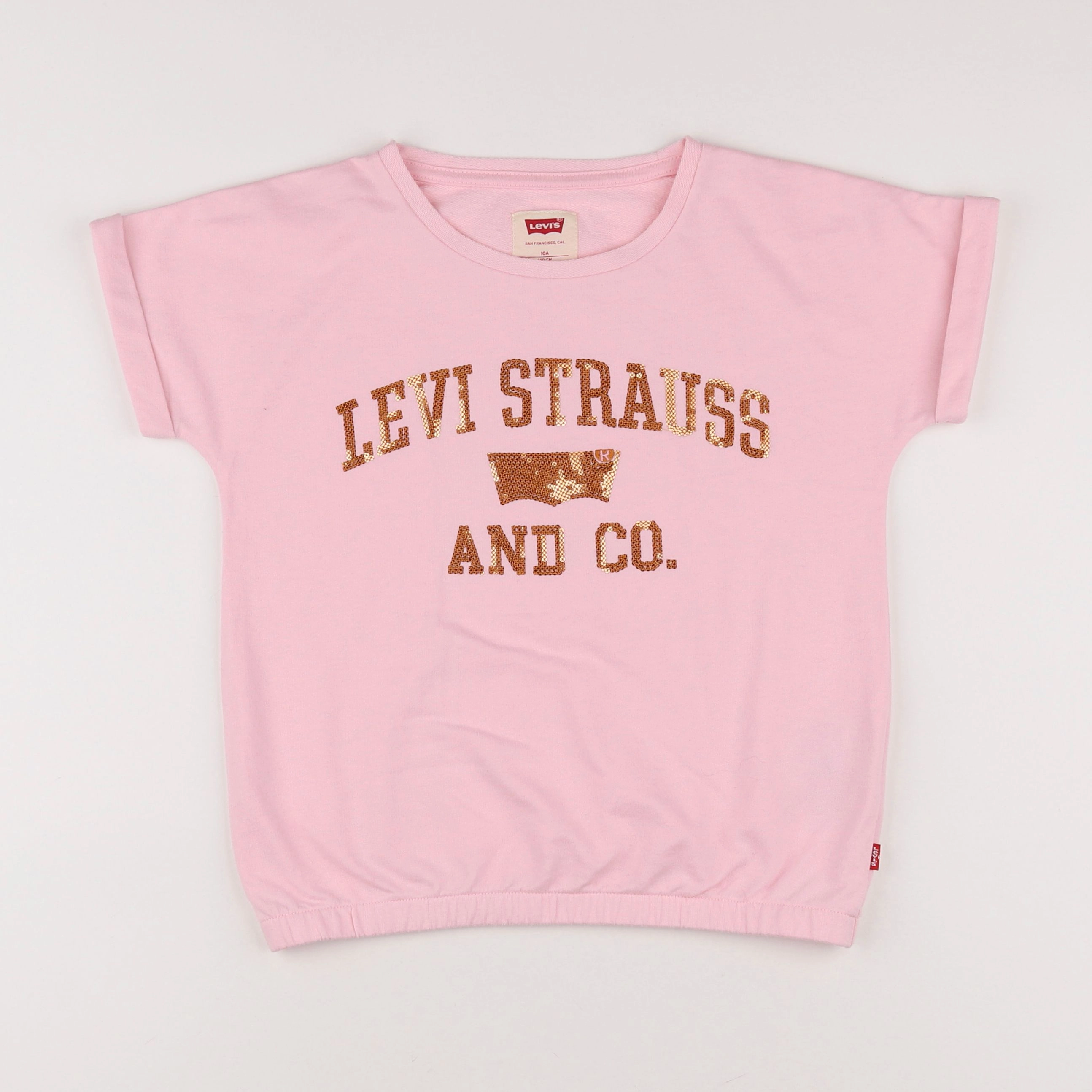 Levi's - sweat rose - 10 ans