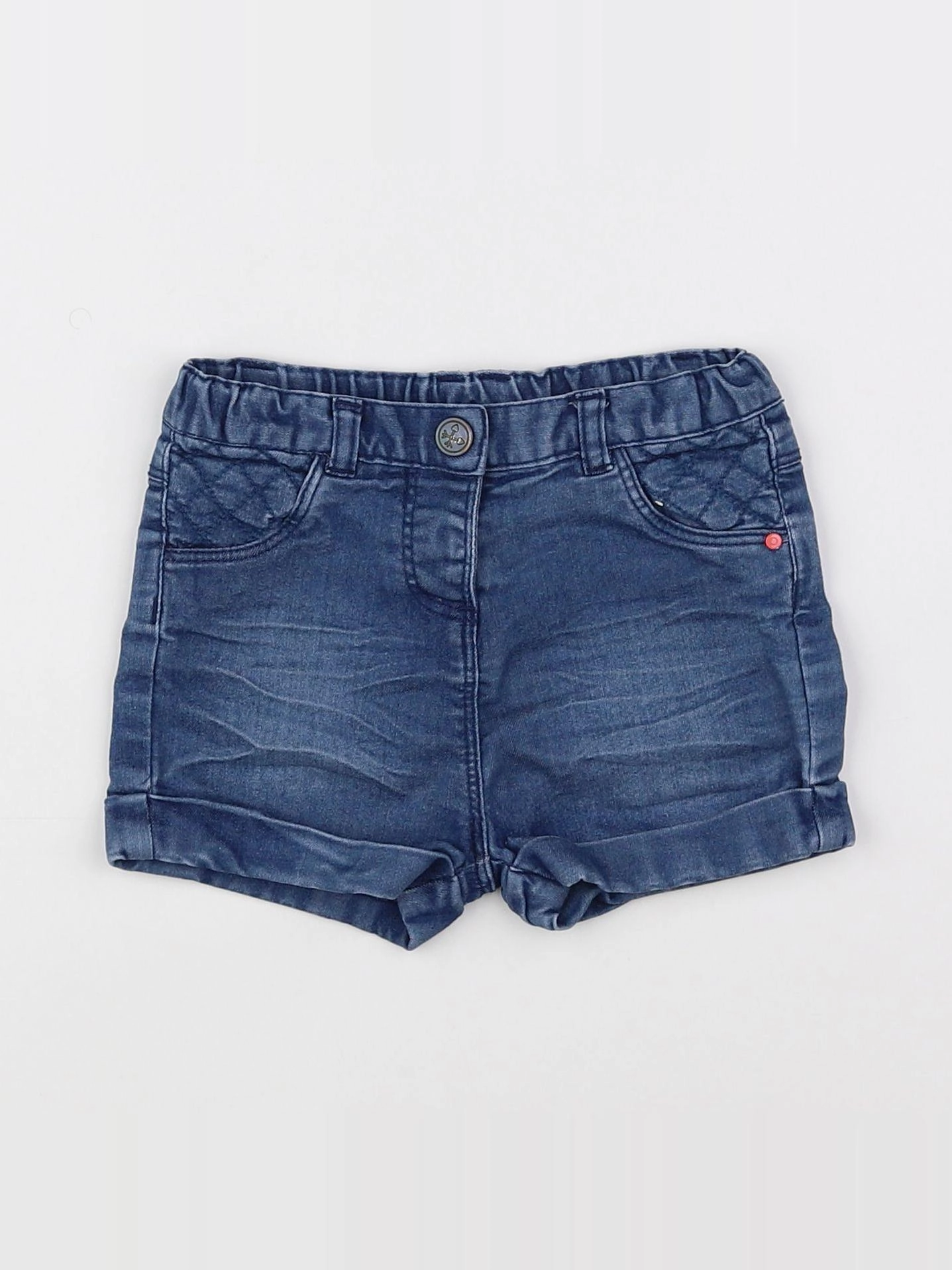 Tape à l'oeil - short bleu - 12 mois