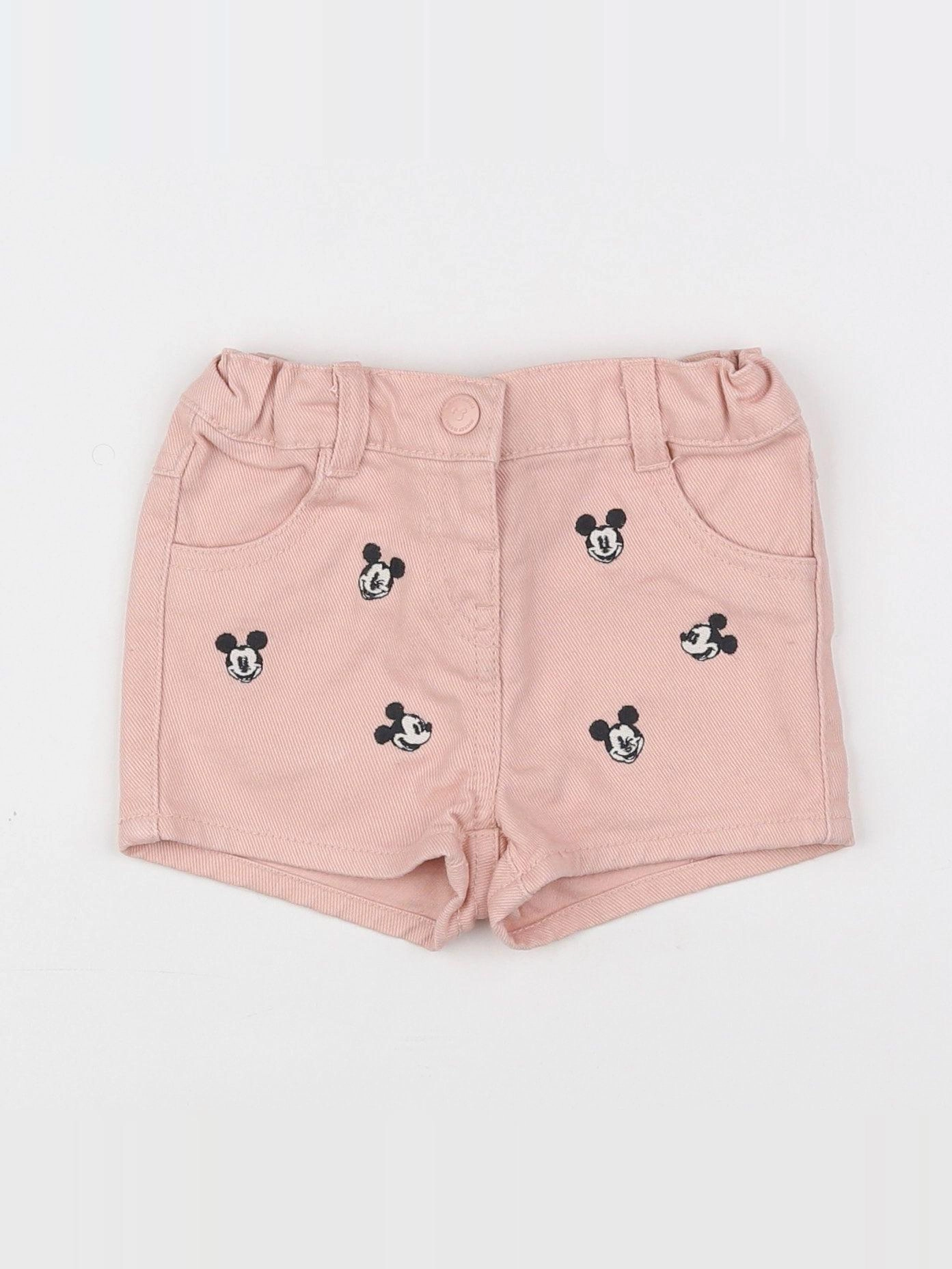 Tape à l'oeil - short rose - 12 mois