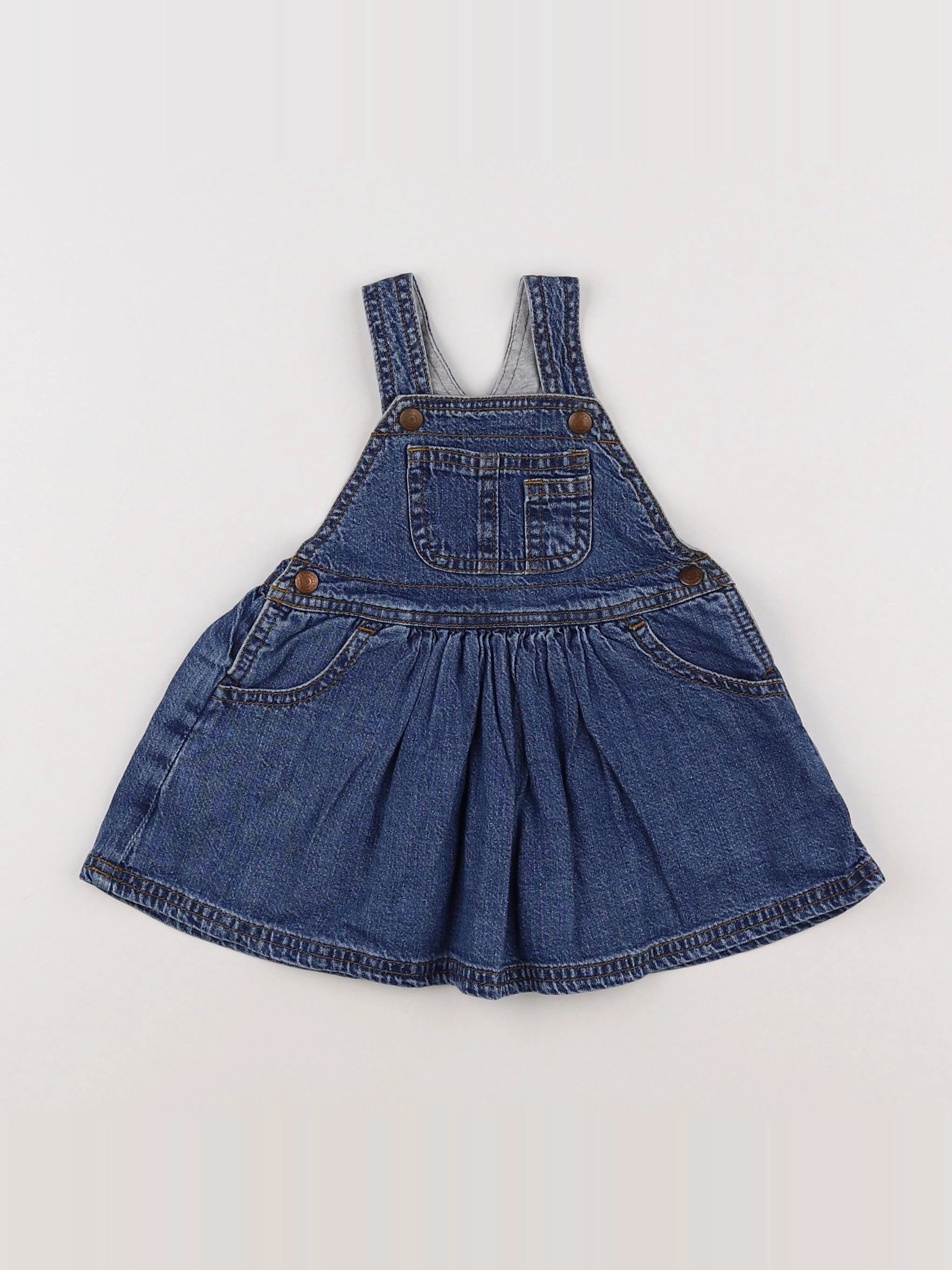 GAP - robe bleu - 3/6 mois