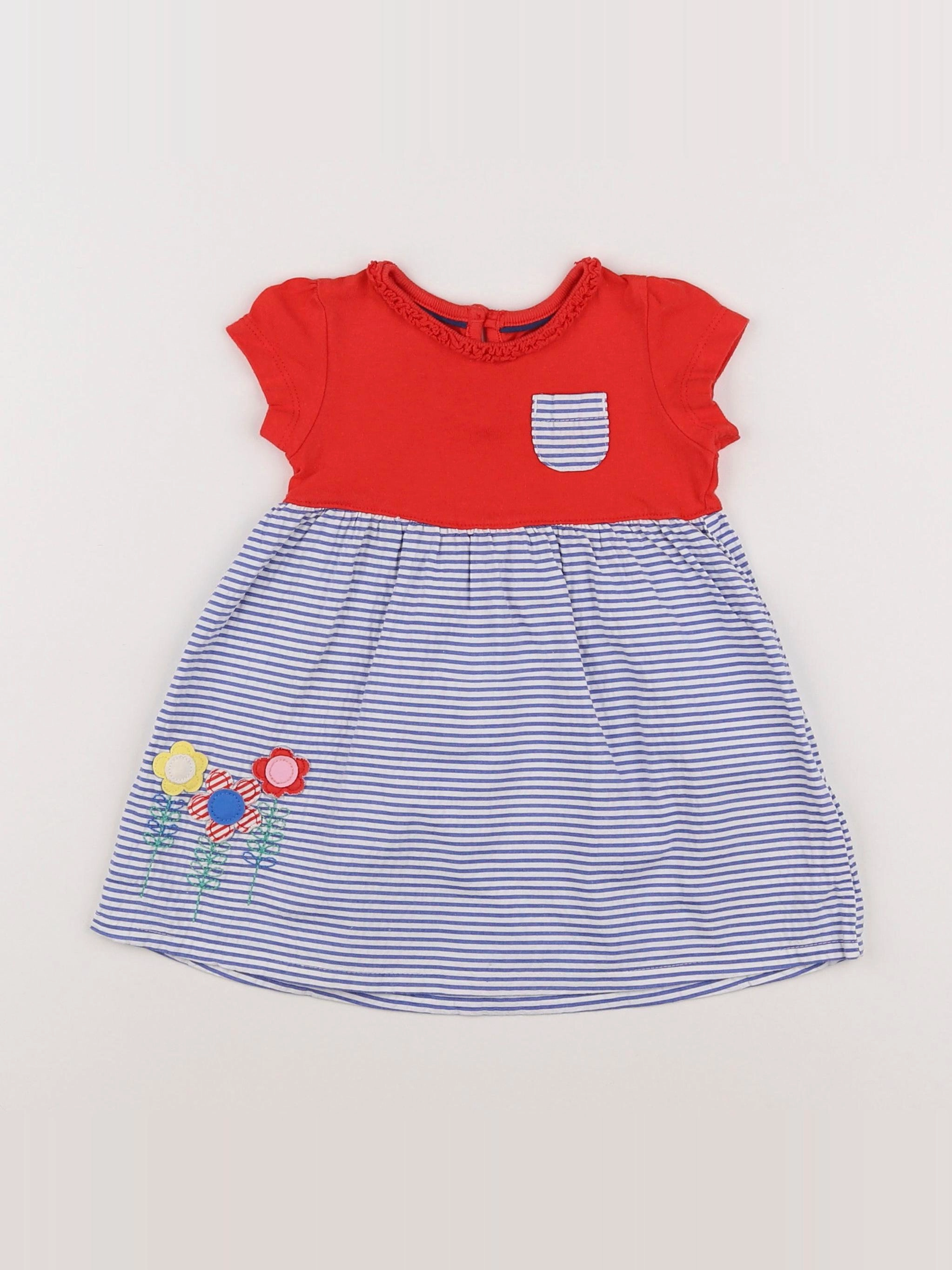 Marks & Spencer  - robe multicolore - 3/6 mois