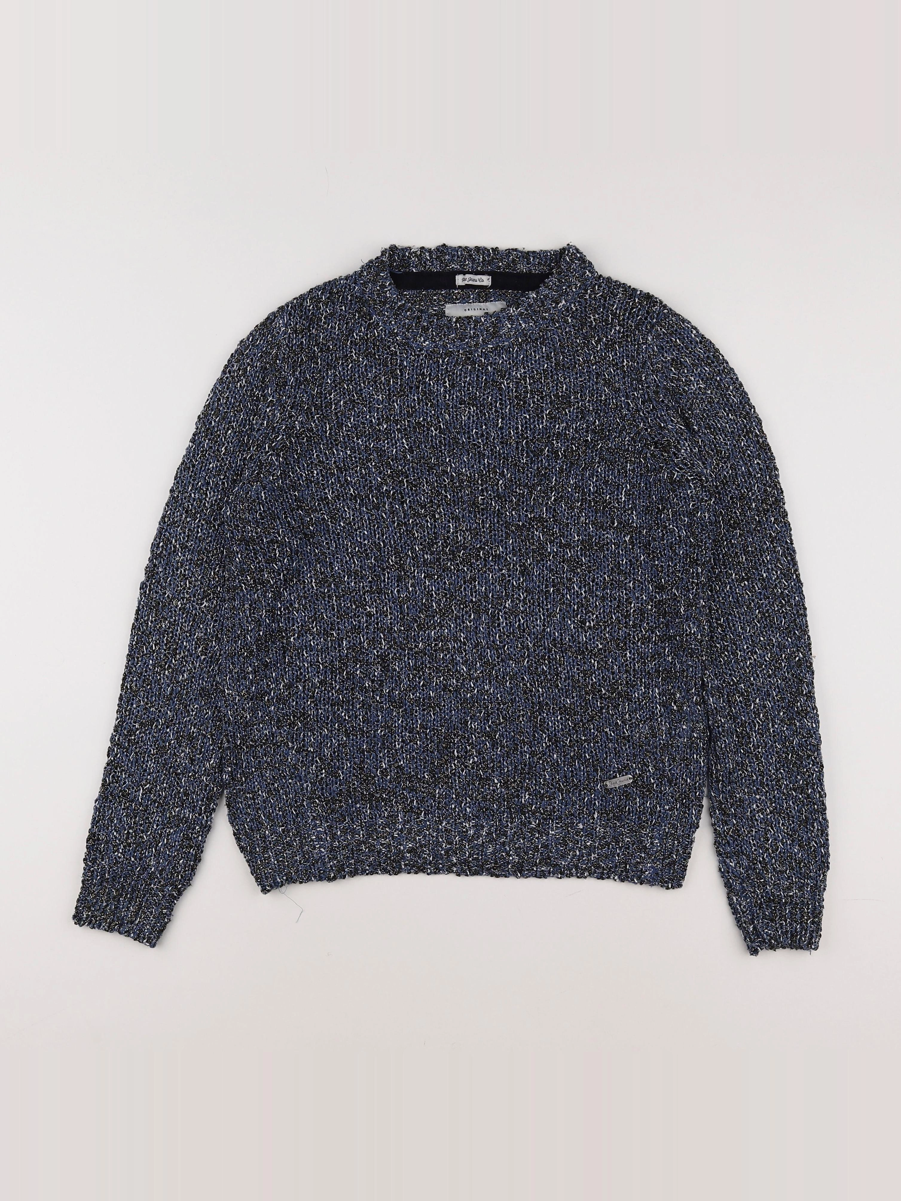 Pepe Jeans - pull bleu, argent - 12 ans
