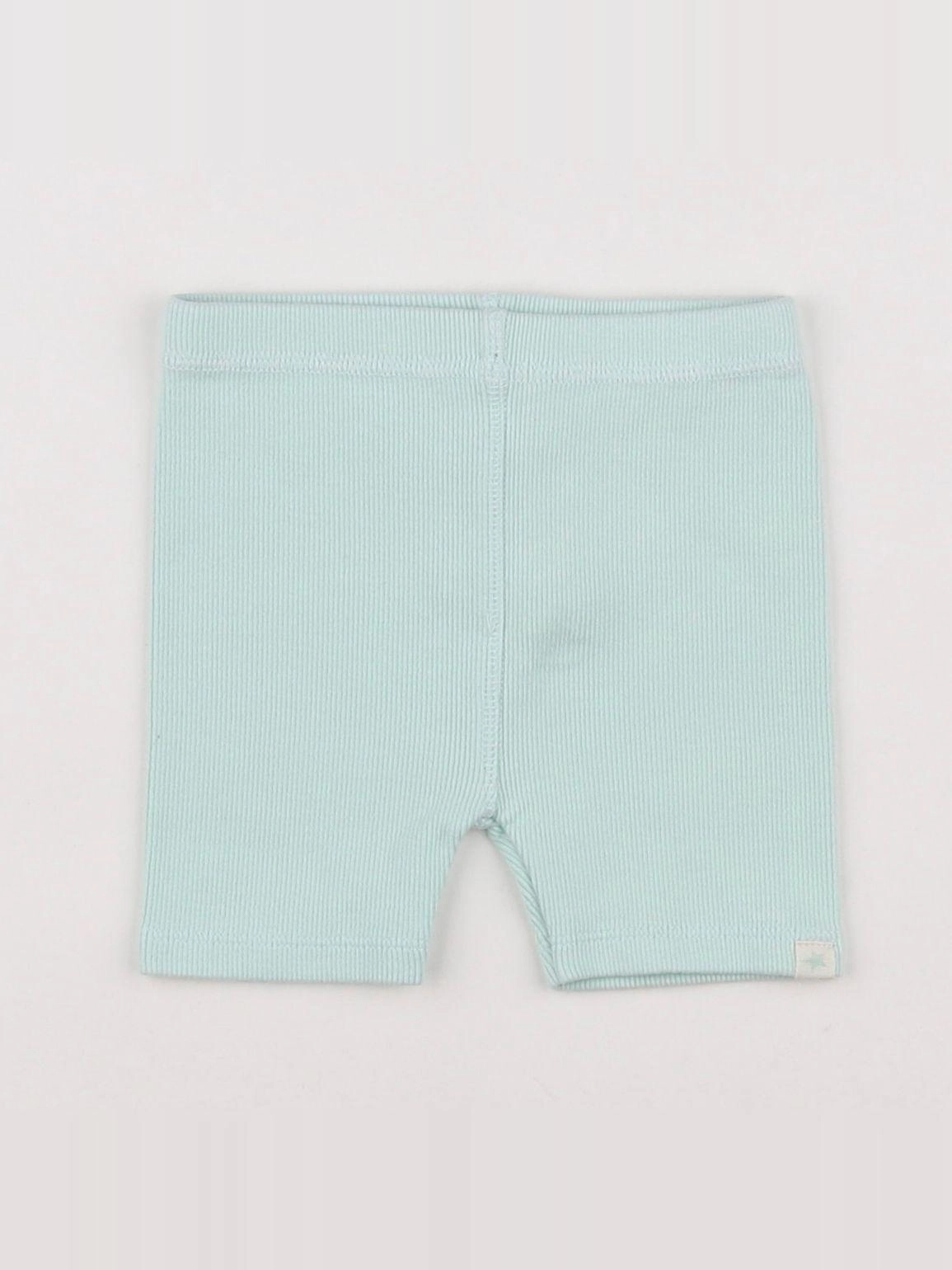 Zara - short vert - 3/6 mois