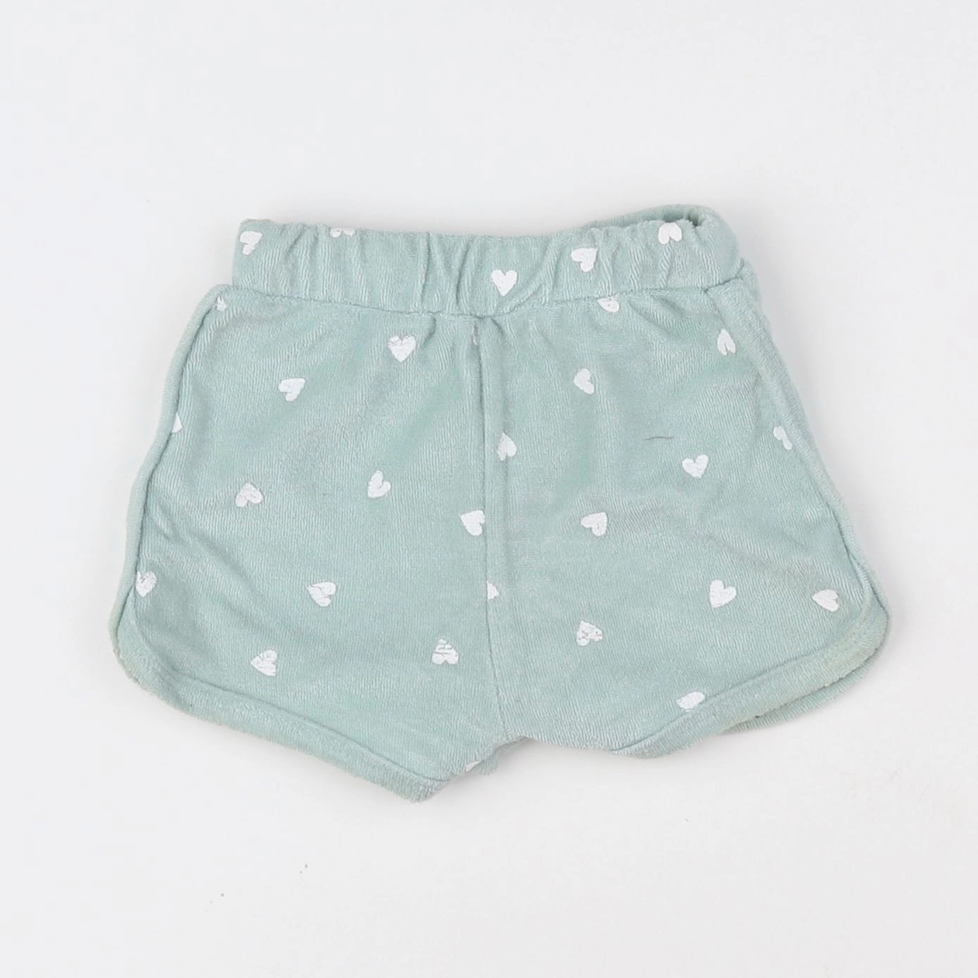 Vertbaudet - short vert - 9 mois