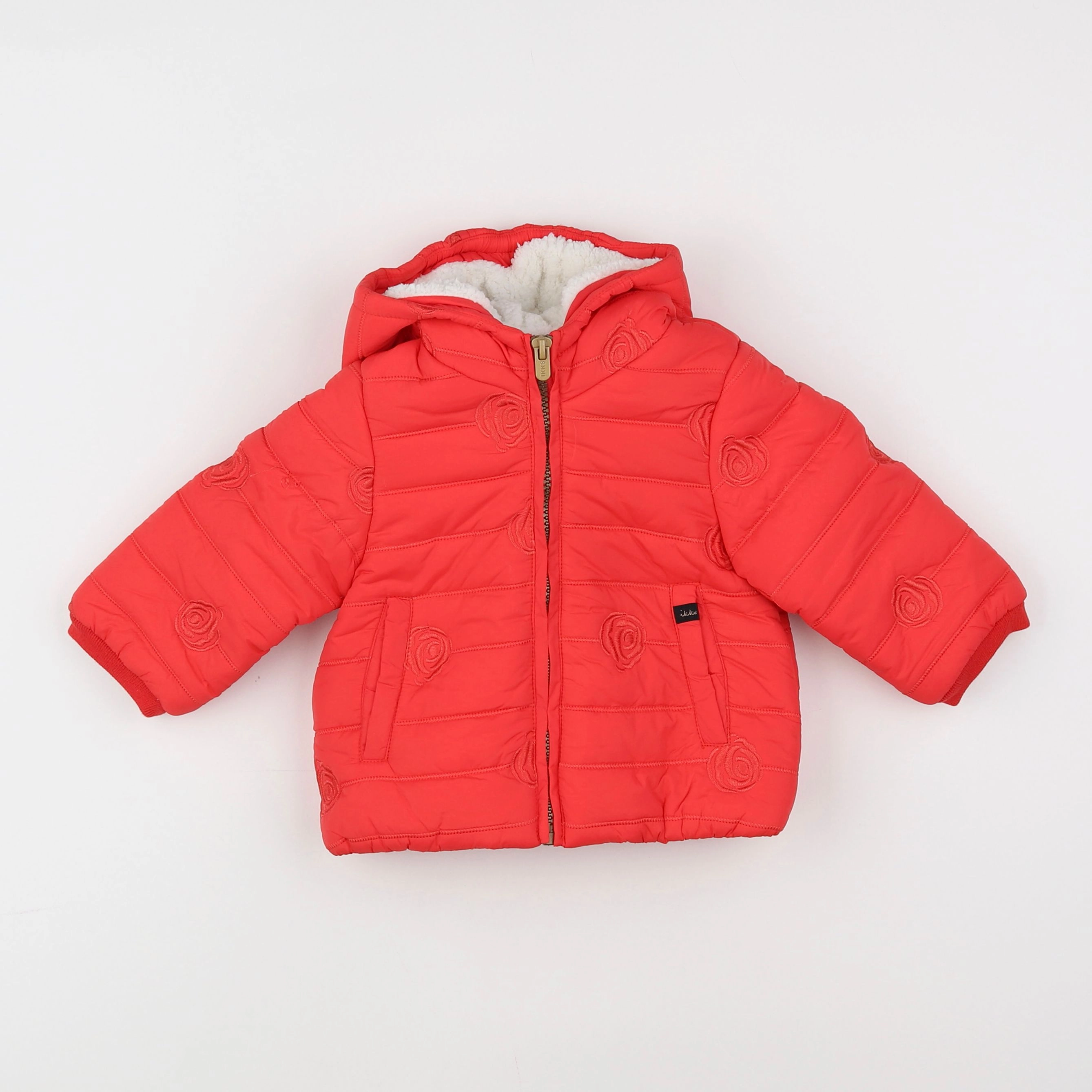 IKKS - doudoune rouge - 12 mois