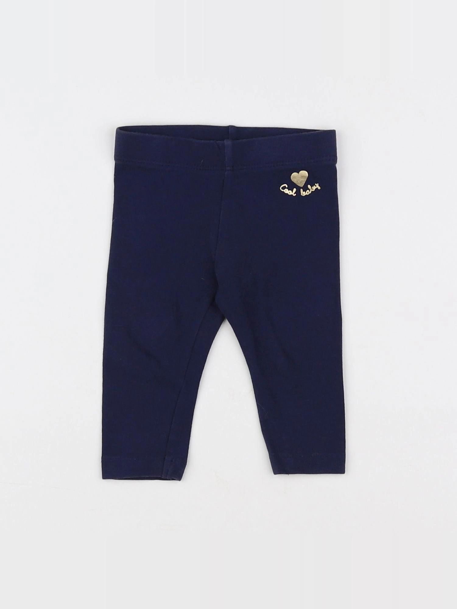 Tape à l'oeil - legging bleu - 6 mois