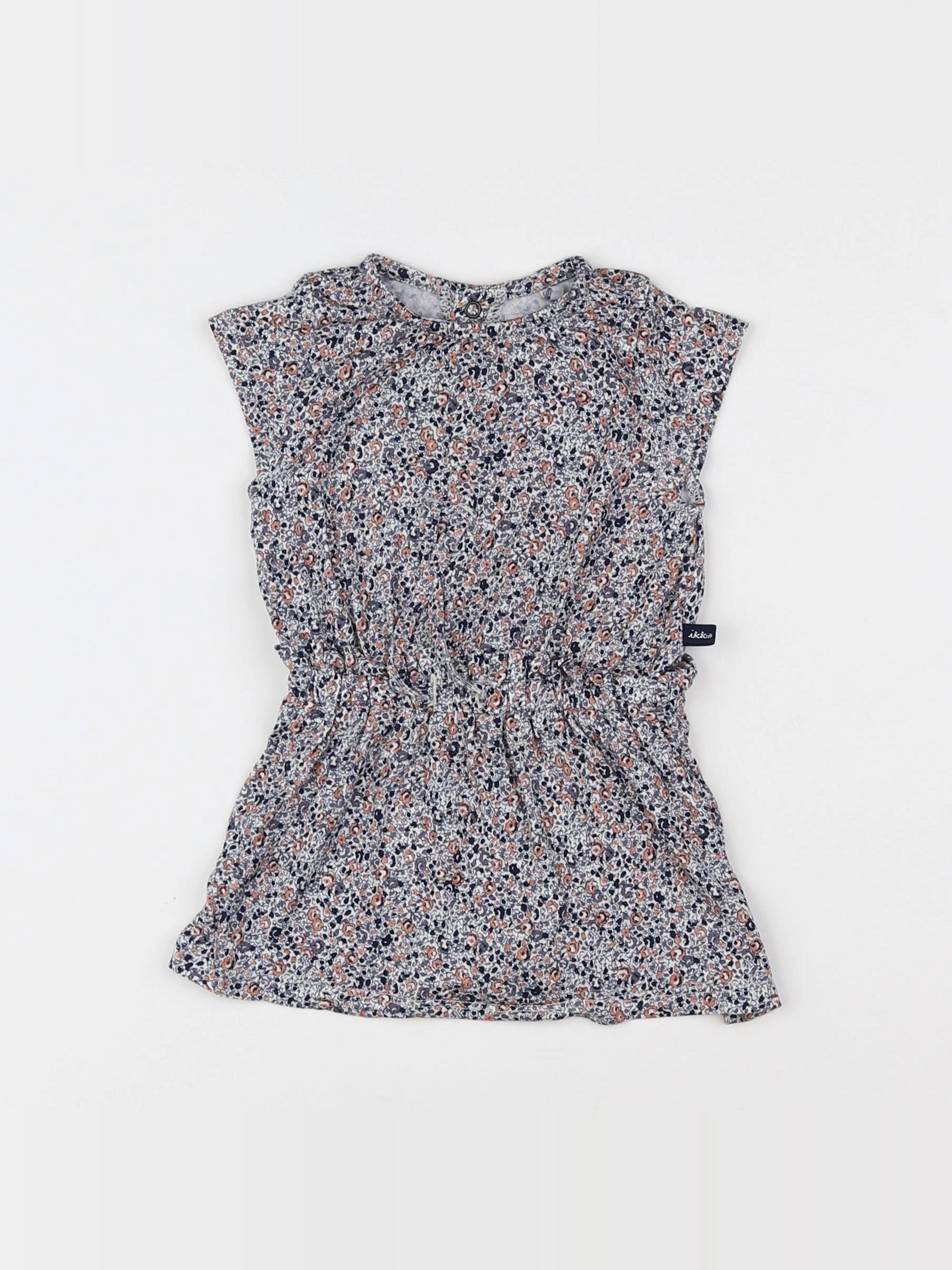 IKKS - robe bleu - 6 mois