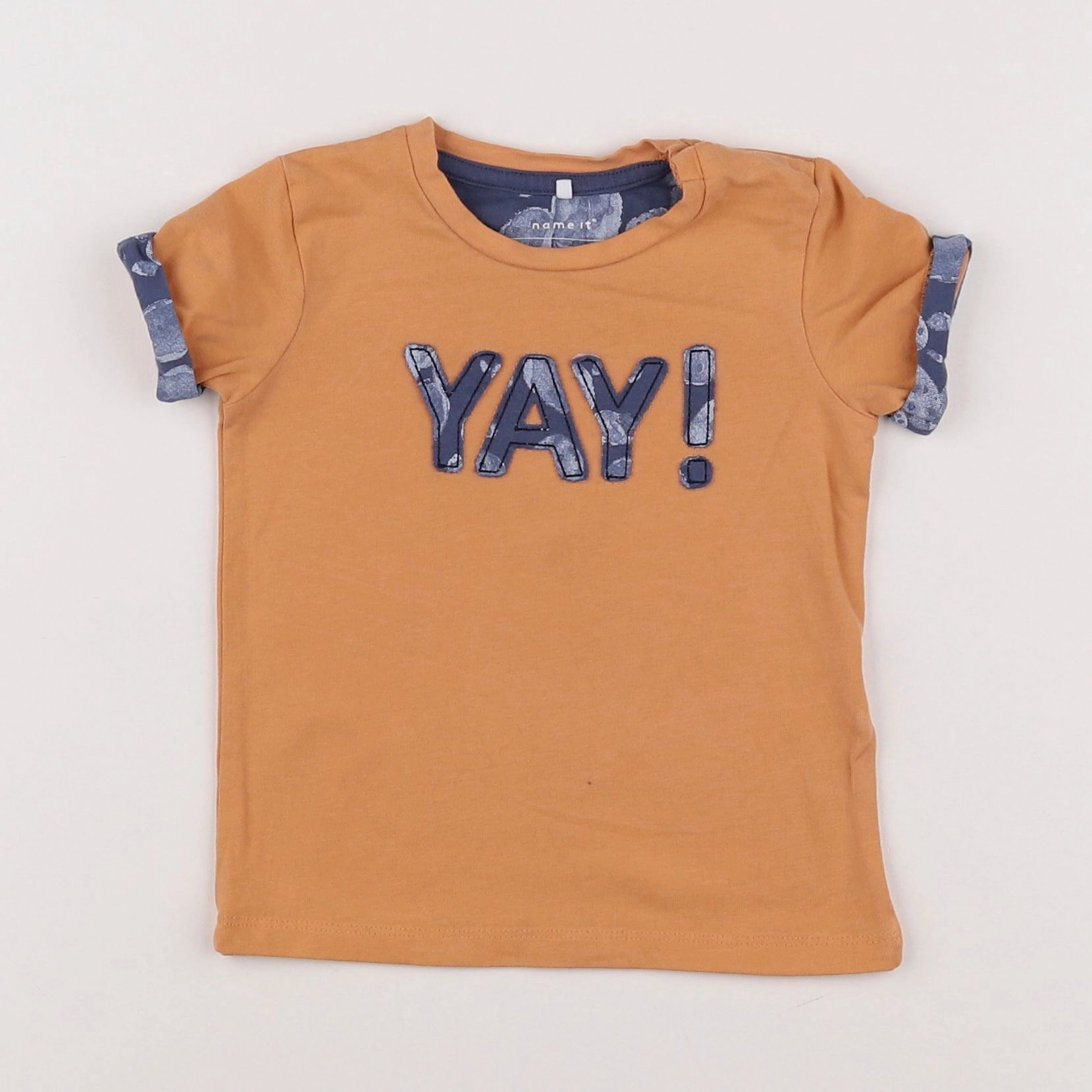 Name it - tee-shirt orange - 4/6 mois