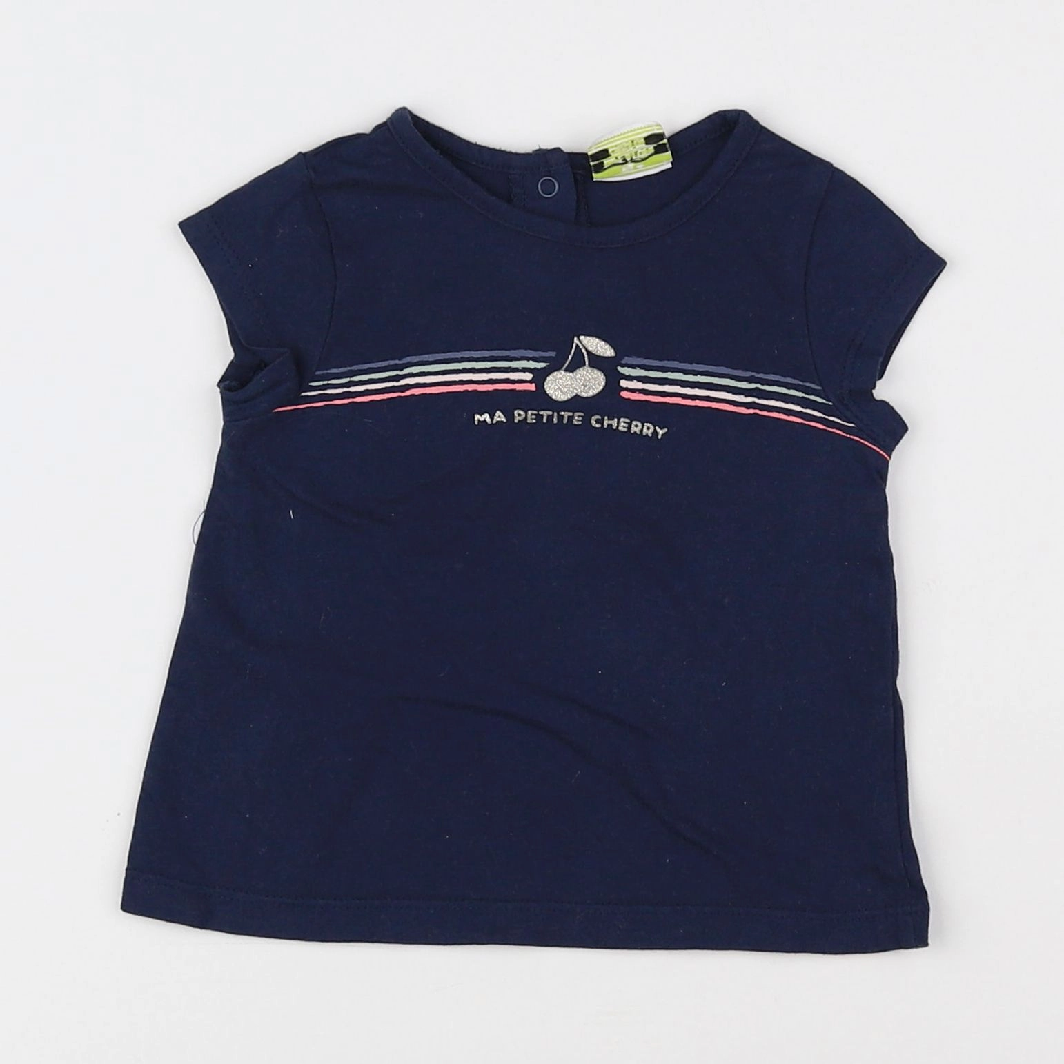Tape à l'oeil - tee-shirt bleu - 6 mois