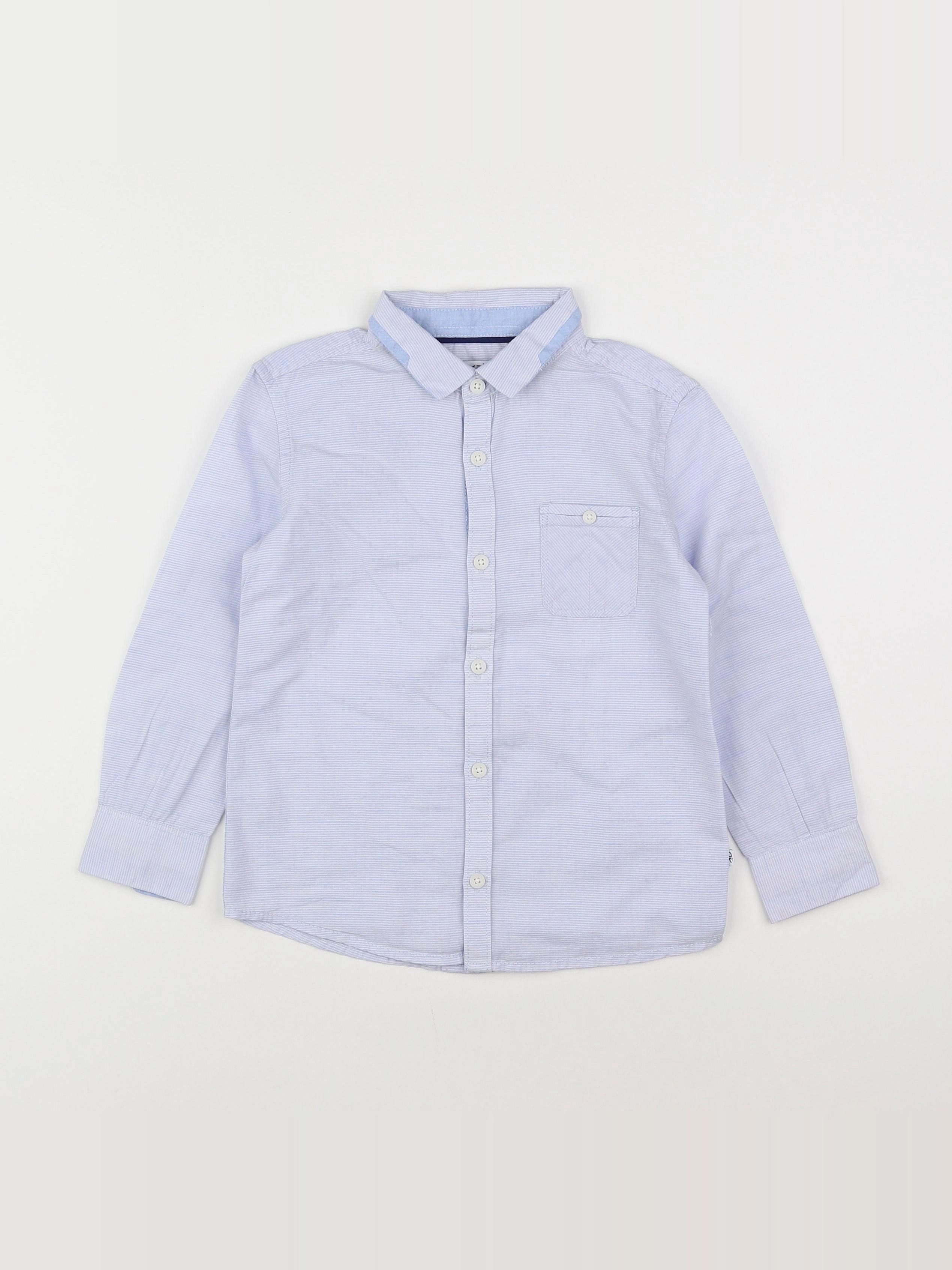 Okaidi - chemise bleu - 4 ans