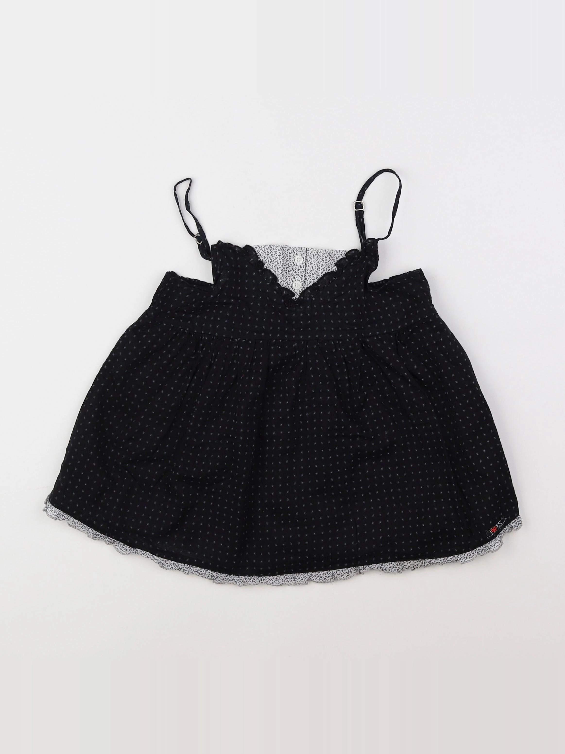 IKKS - blouse bleu, blanc - 8 ans