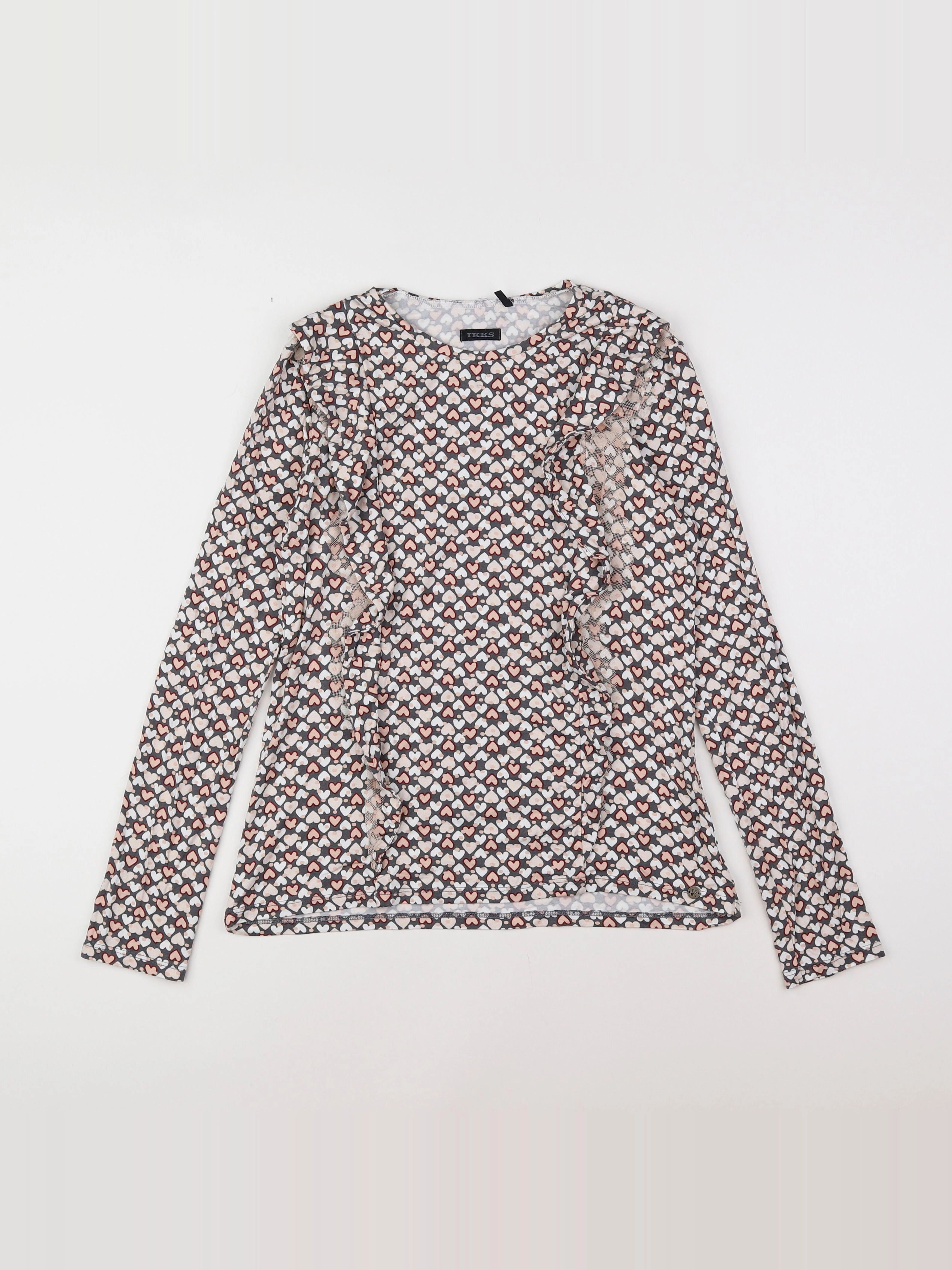 IKKS - tee-shirt multicolore - 12 ans