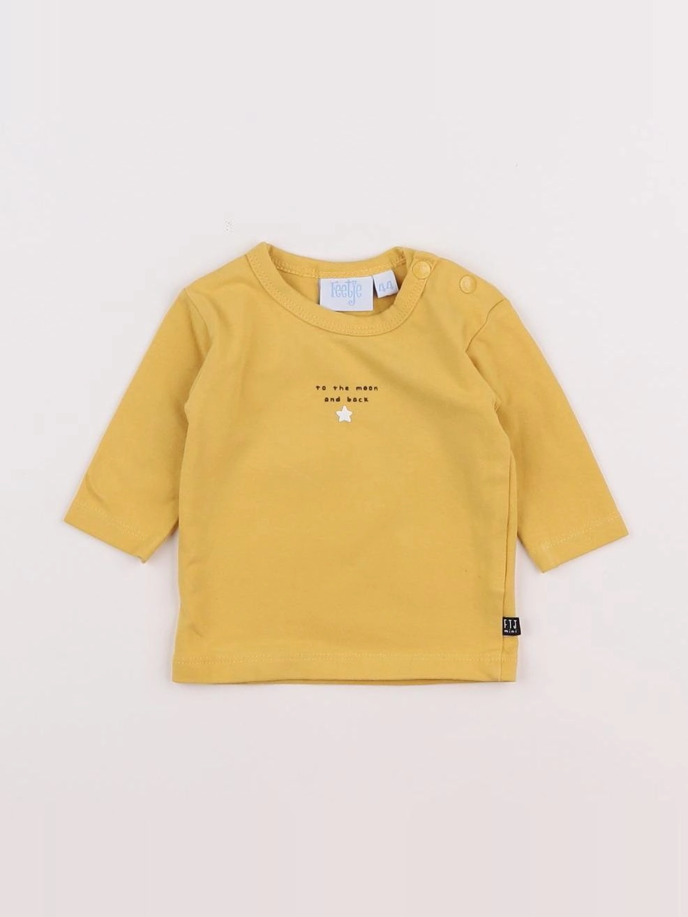 Feetje - tee-shirt jaune - 3 mois