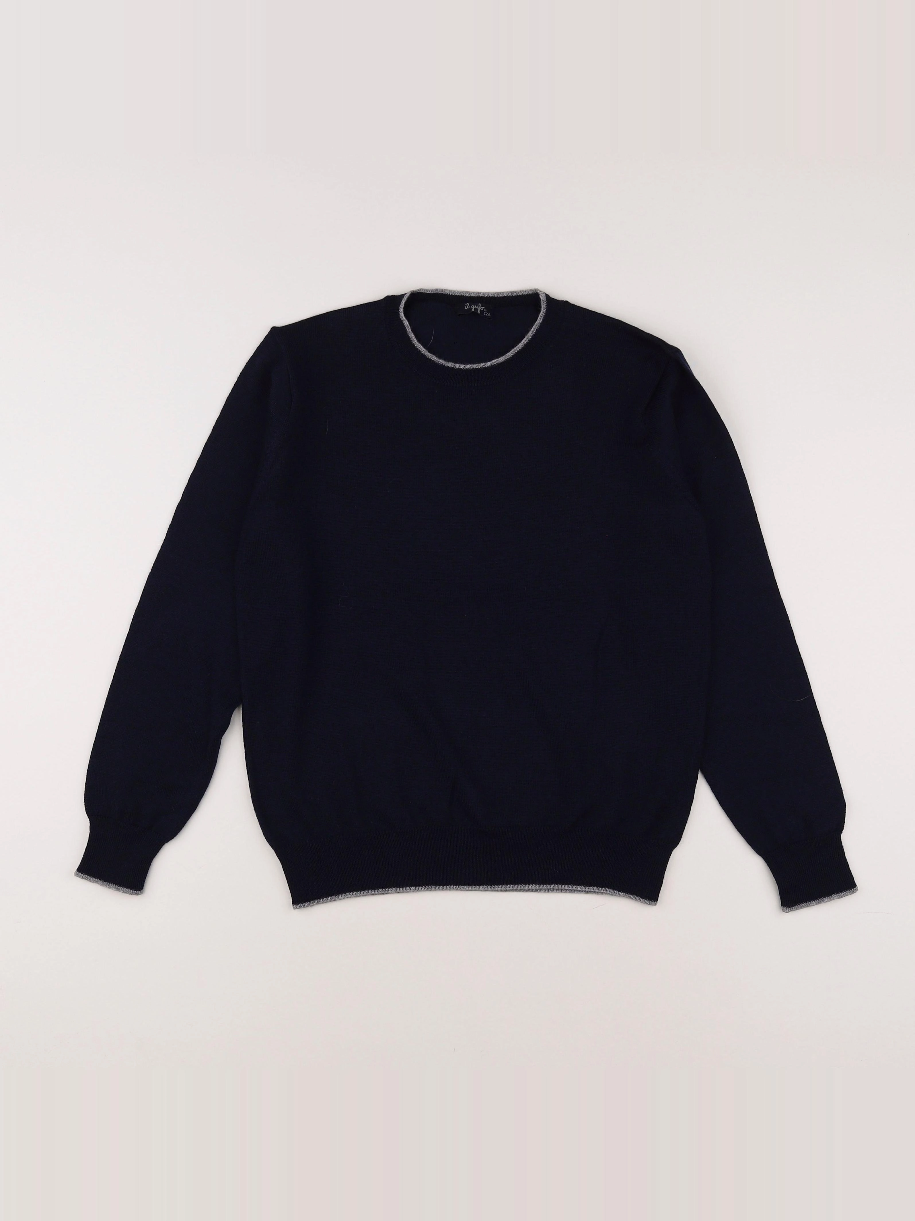 Il Gufo - pull bleu - 12 ans