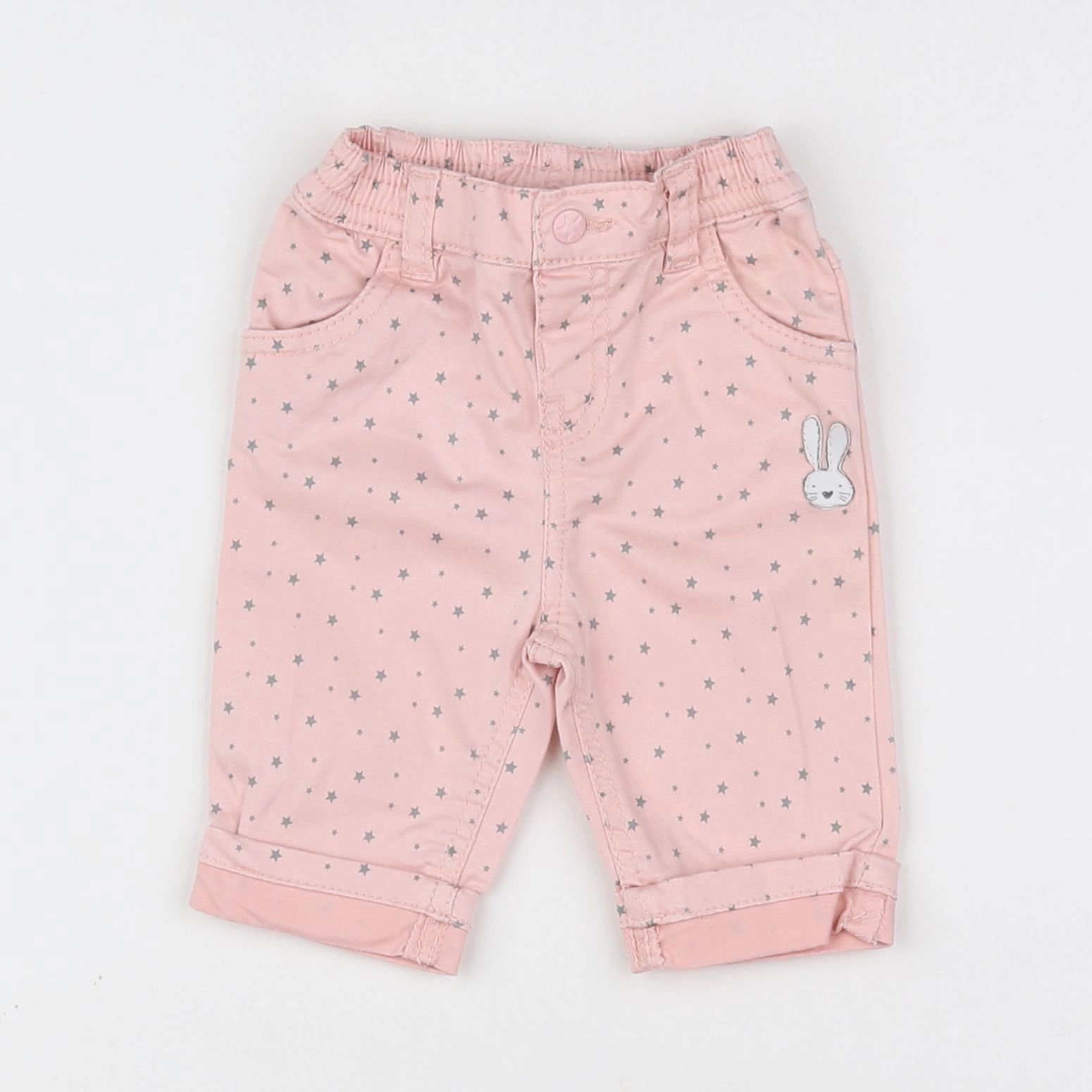 Cadet Rousselle - pantalon rose - 3 mois