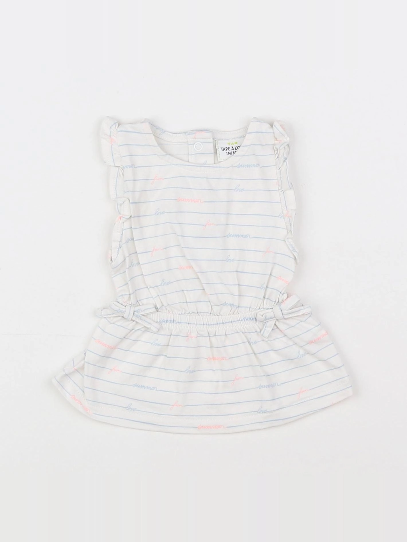 Tape à l'oeil - robe multicolore - 1 mois