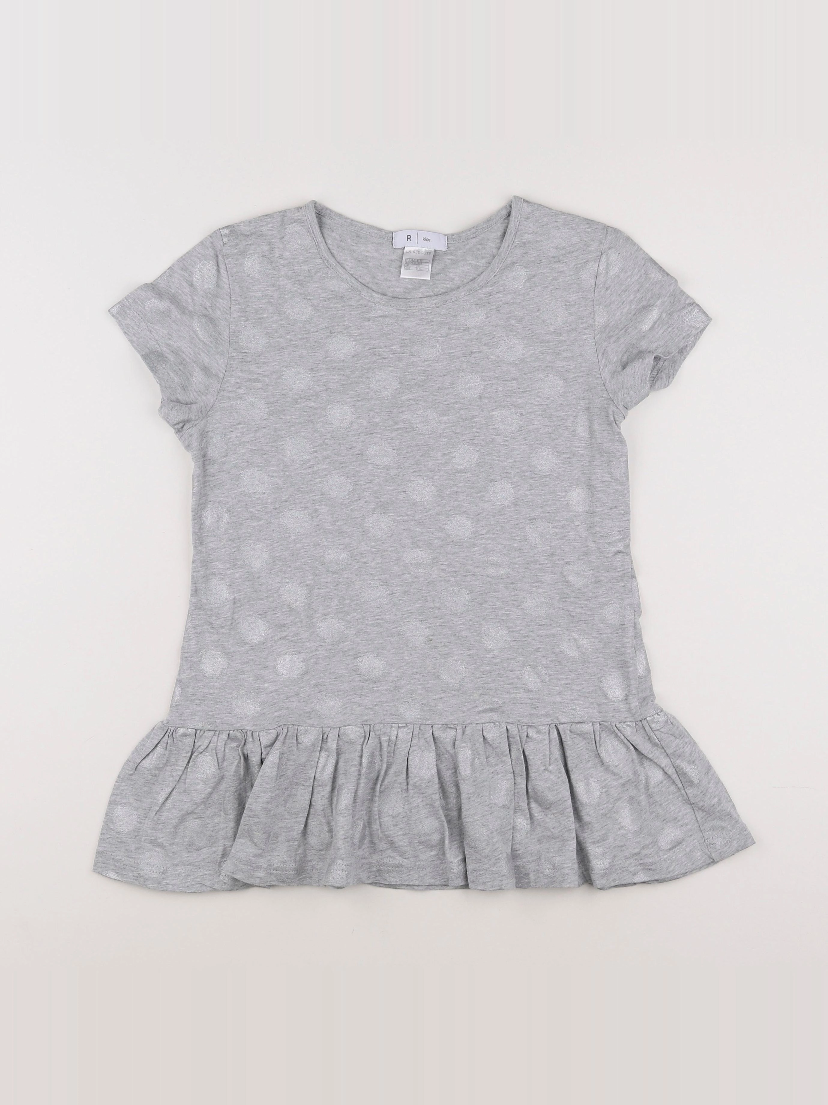 La Redoute - tee-shirt gris - 12 ans