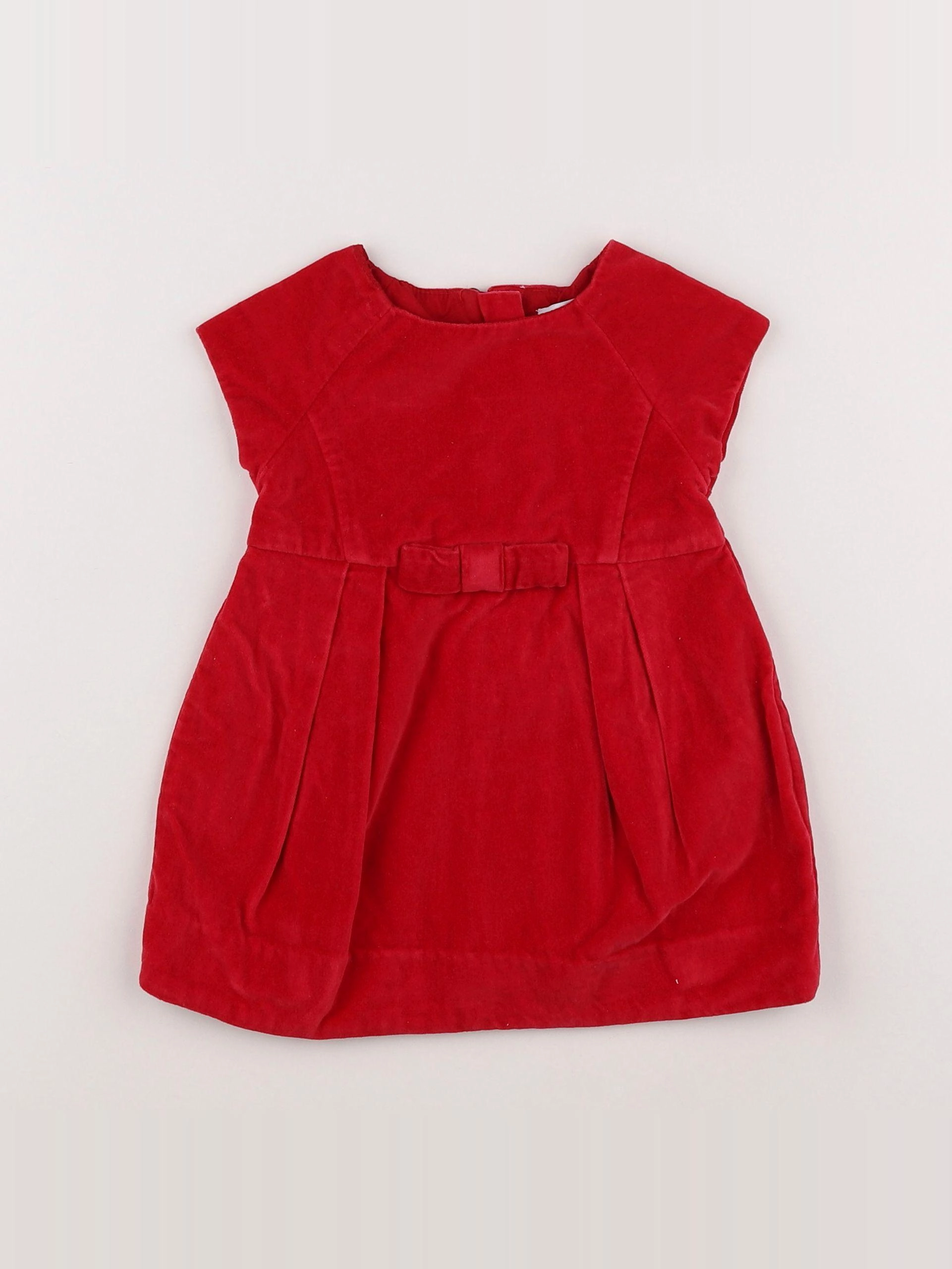 Jacadi - robe rouge - 6 mois