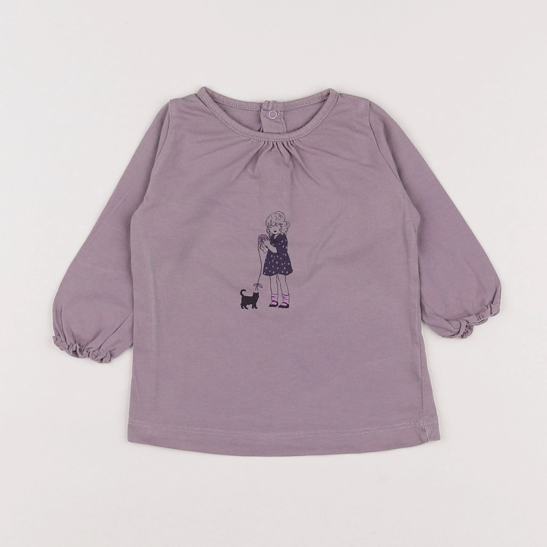 Boutchou - robe violet - 9 mois