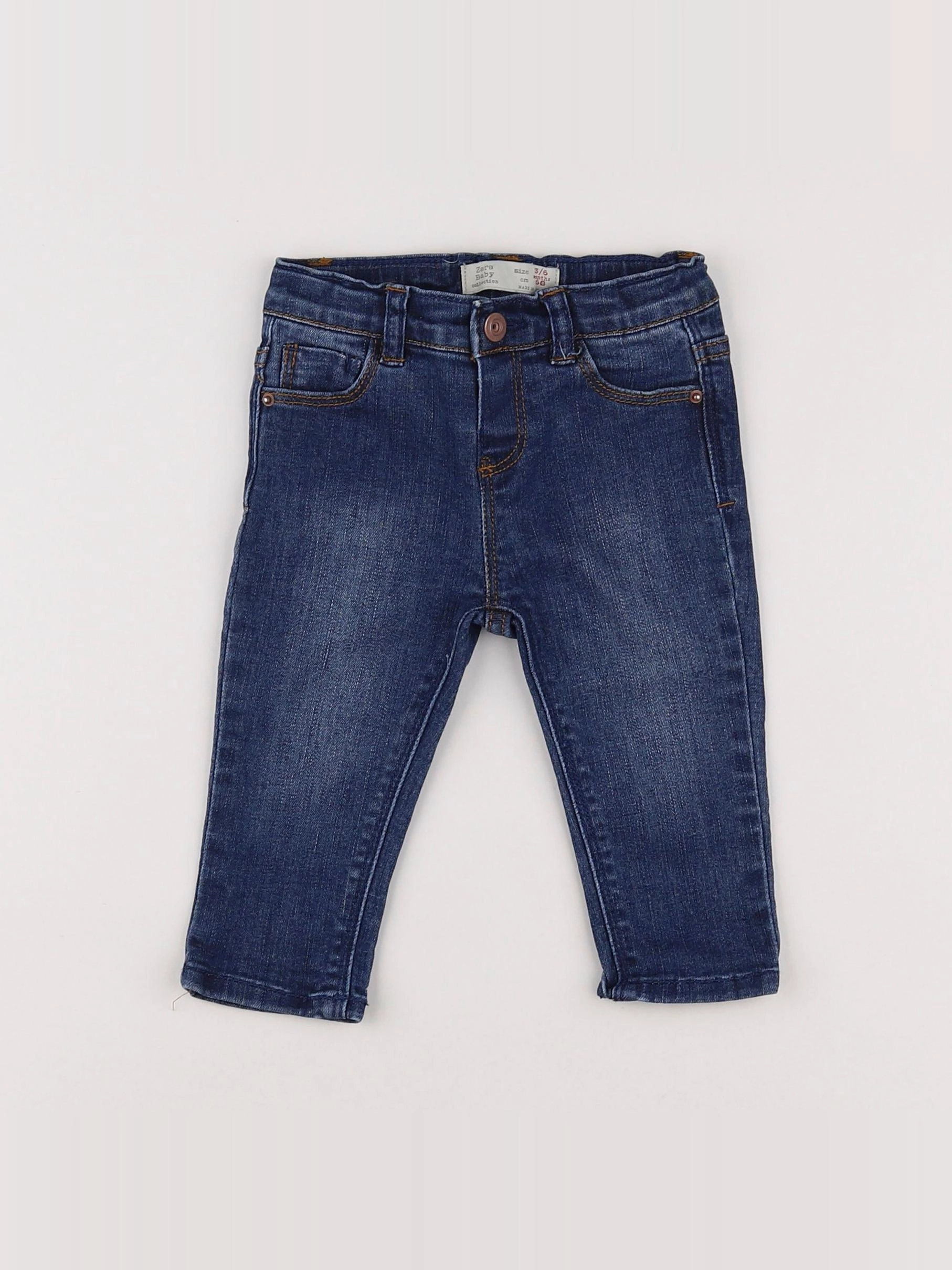 Zara - jean bleu - 3/6 mois