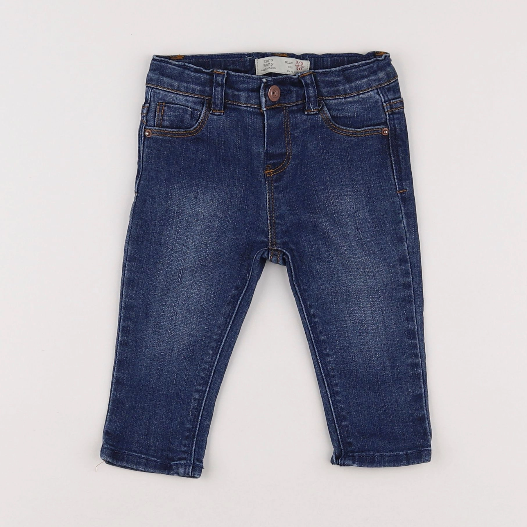 Zara - jean bleu - 3/6 mois
