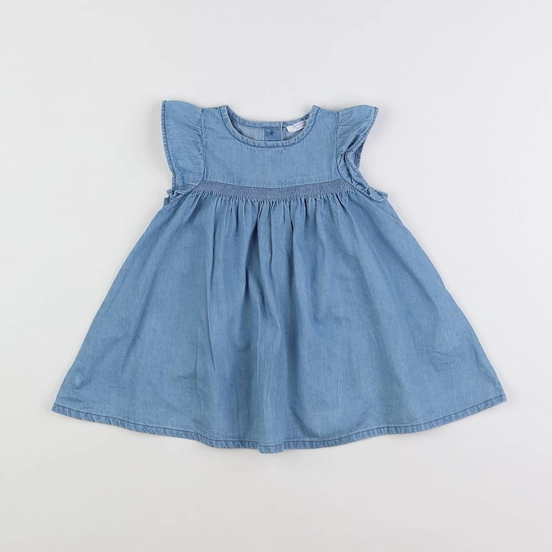 Boutchou - robe bleu - 9 mois