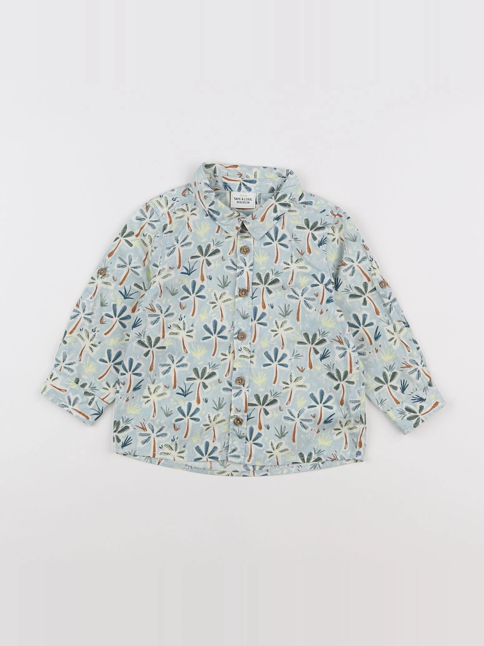 Tape à l'oeil - chemise blanc - 18 mois
