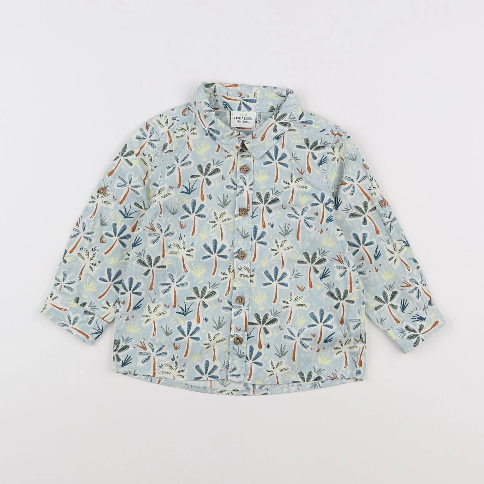 Tape à l'oeil - chemise blanc - 18 mois