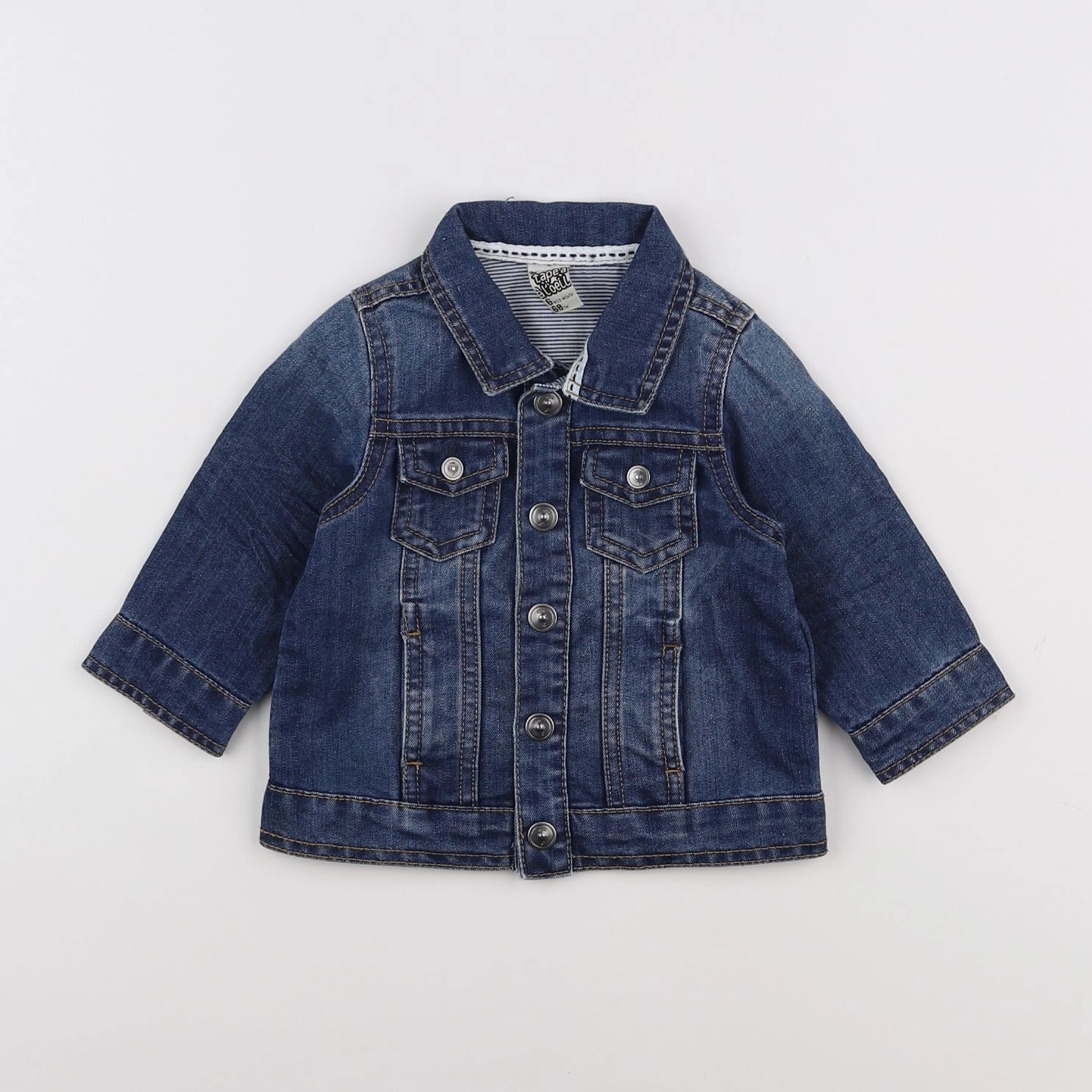 Tape à l'oeil - veste bleu - 6 mois
