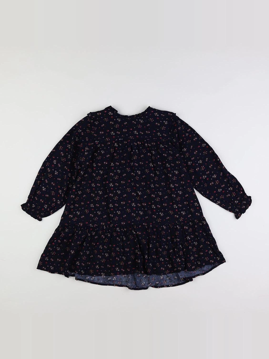 Next - robe bleu, rose - 7 ans
