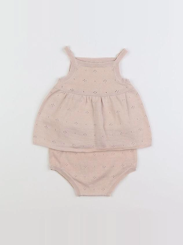 Natalys - ensemble rose - 6 mois