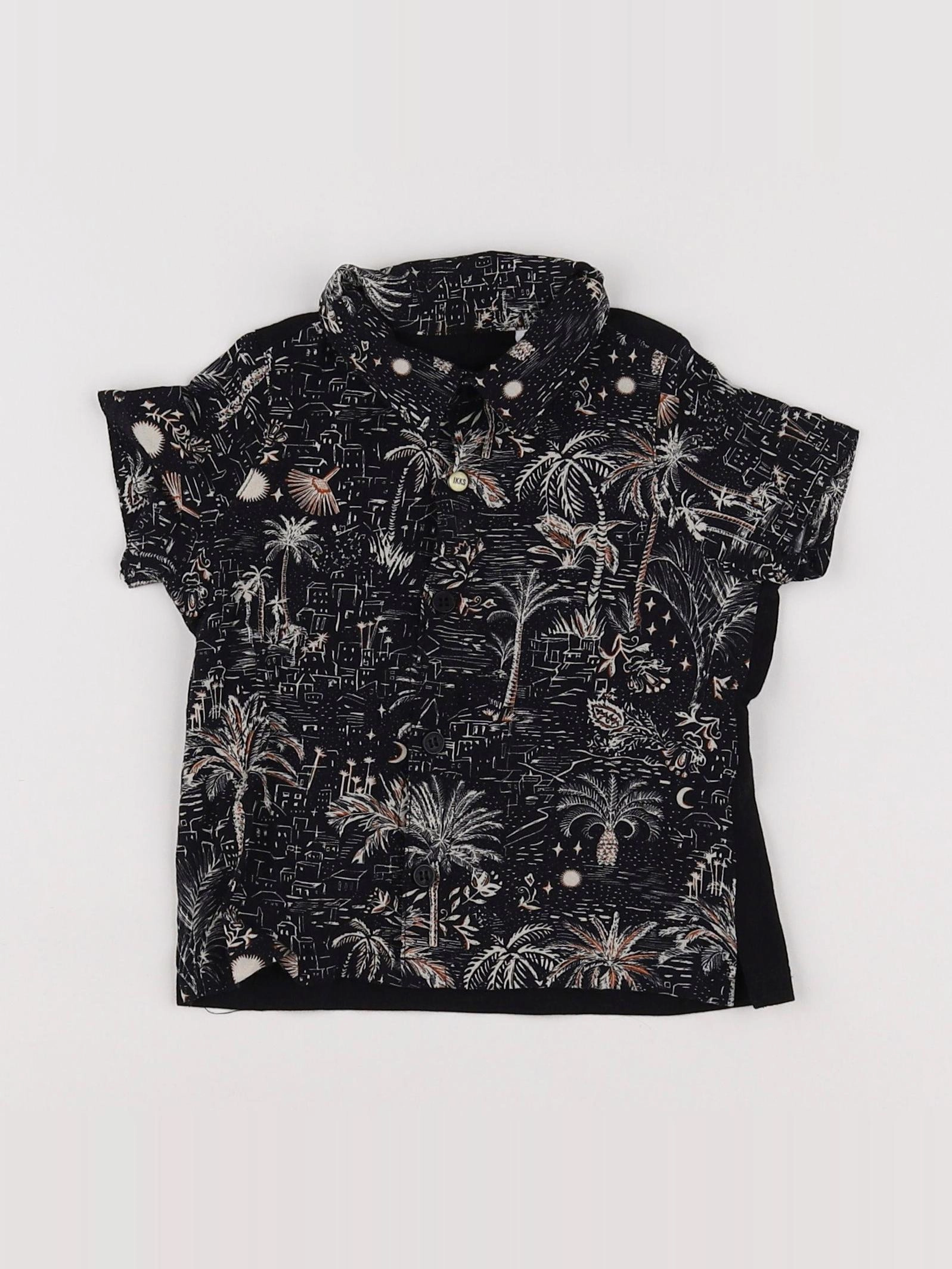 IKKS - chemise noir - 6 mois