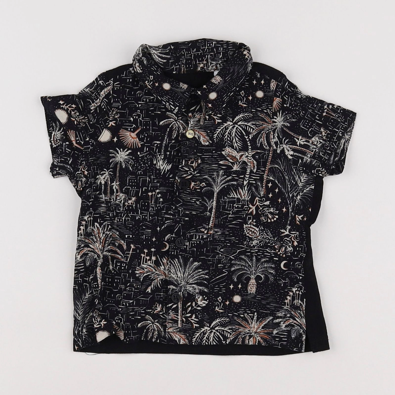 IKKS - chemise noir - 6 mois