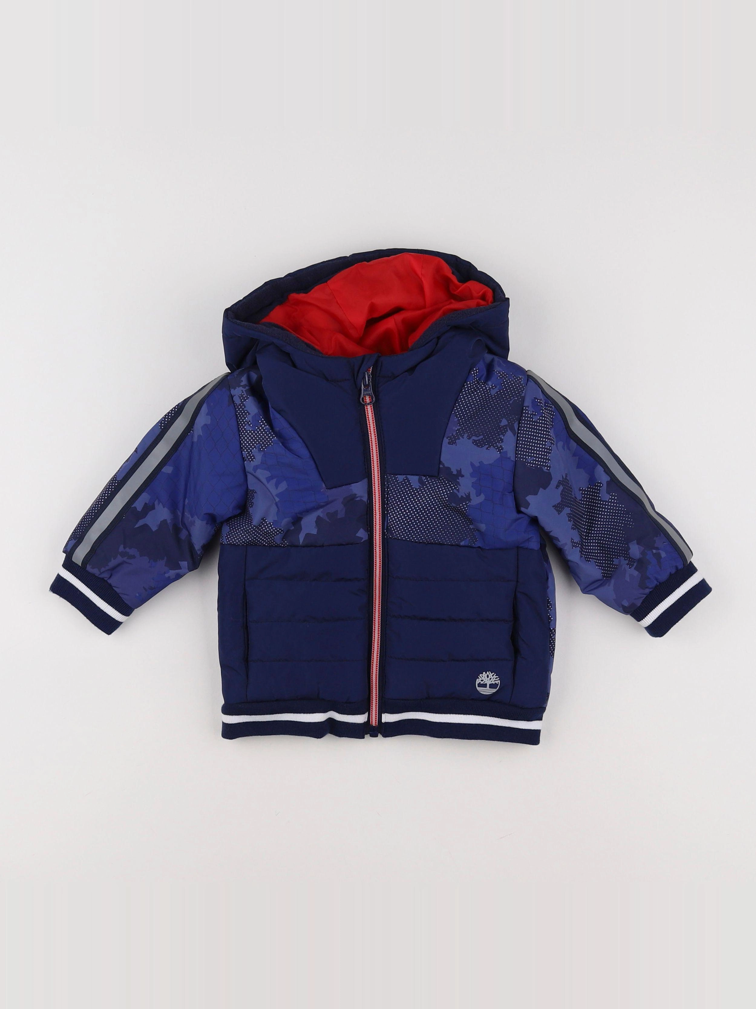 Timberland - manteau bleu - 12 mois