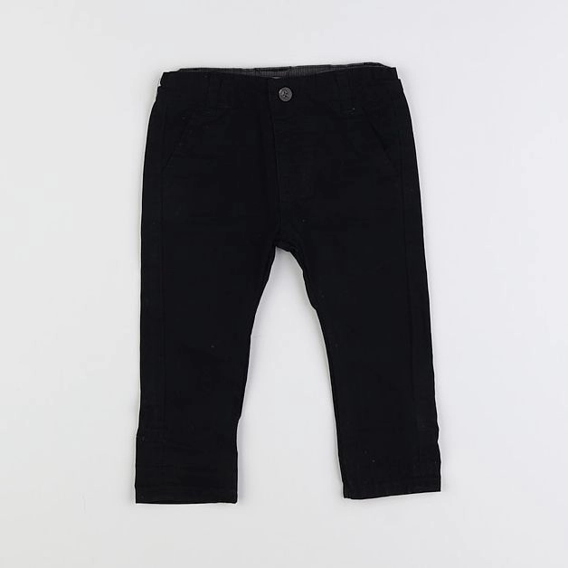 Vertbaudet - pantalon noir - 6 mois