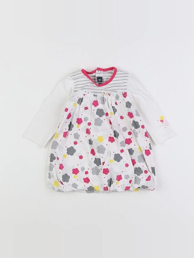 Terre de marins - robe multicolore - 6 mois