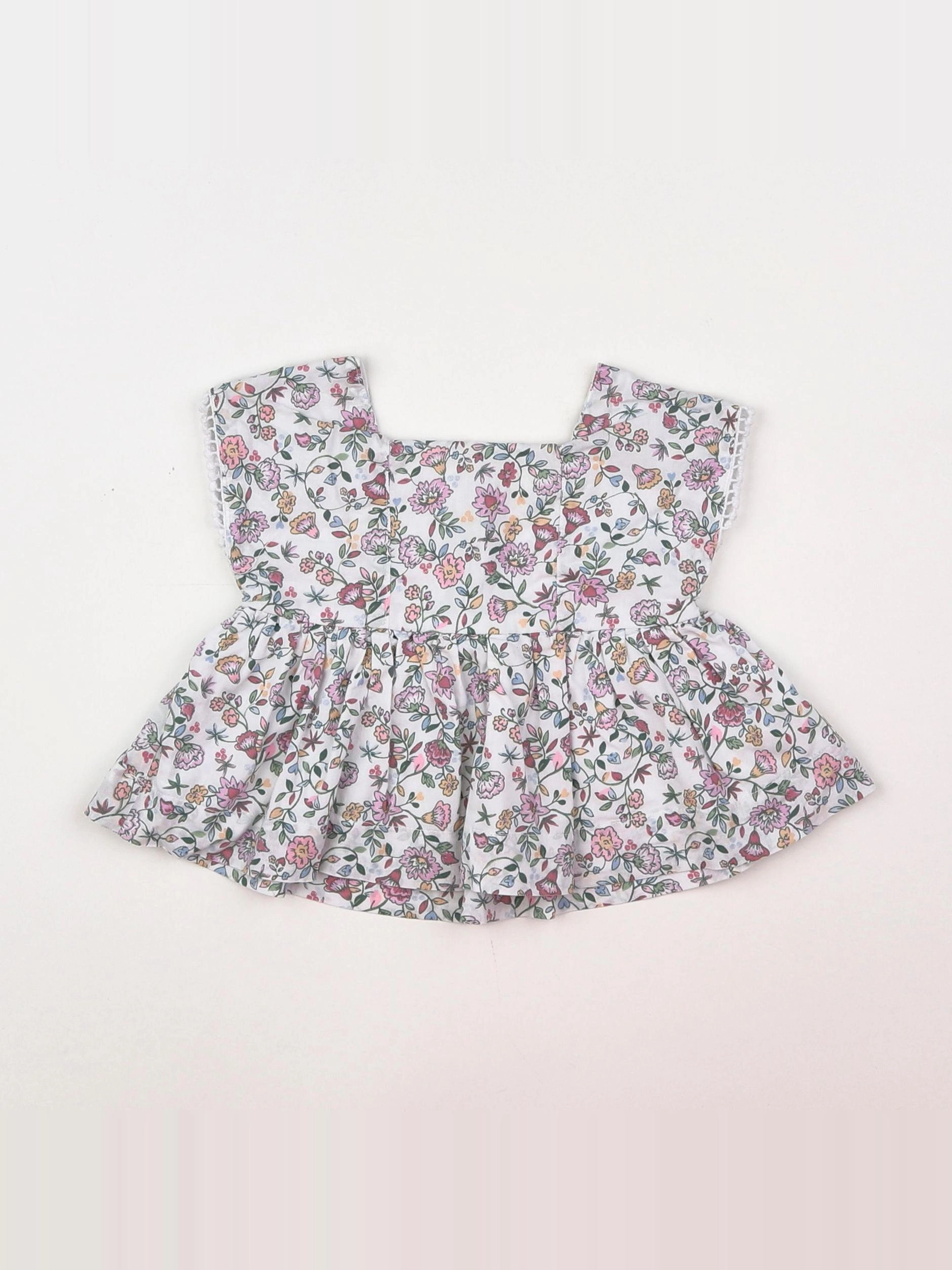 Tape à l'oeil - blouse blanc, multicolore - 3 mois