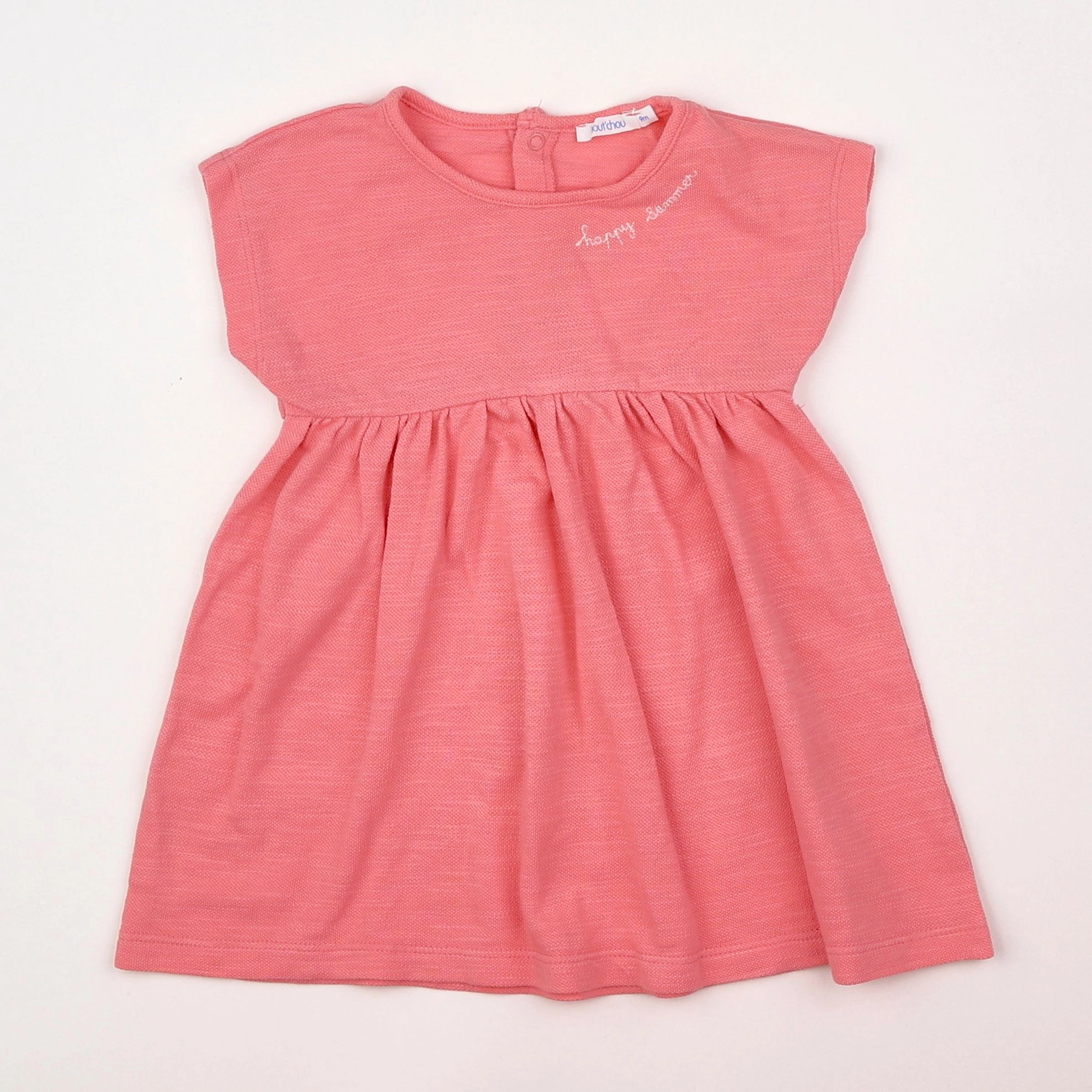 Boutchou - robe rose - 9 mois