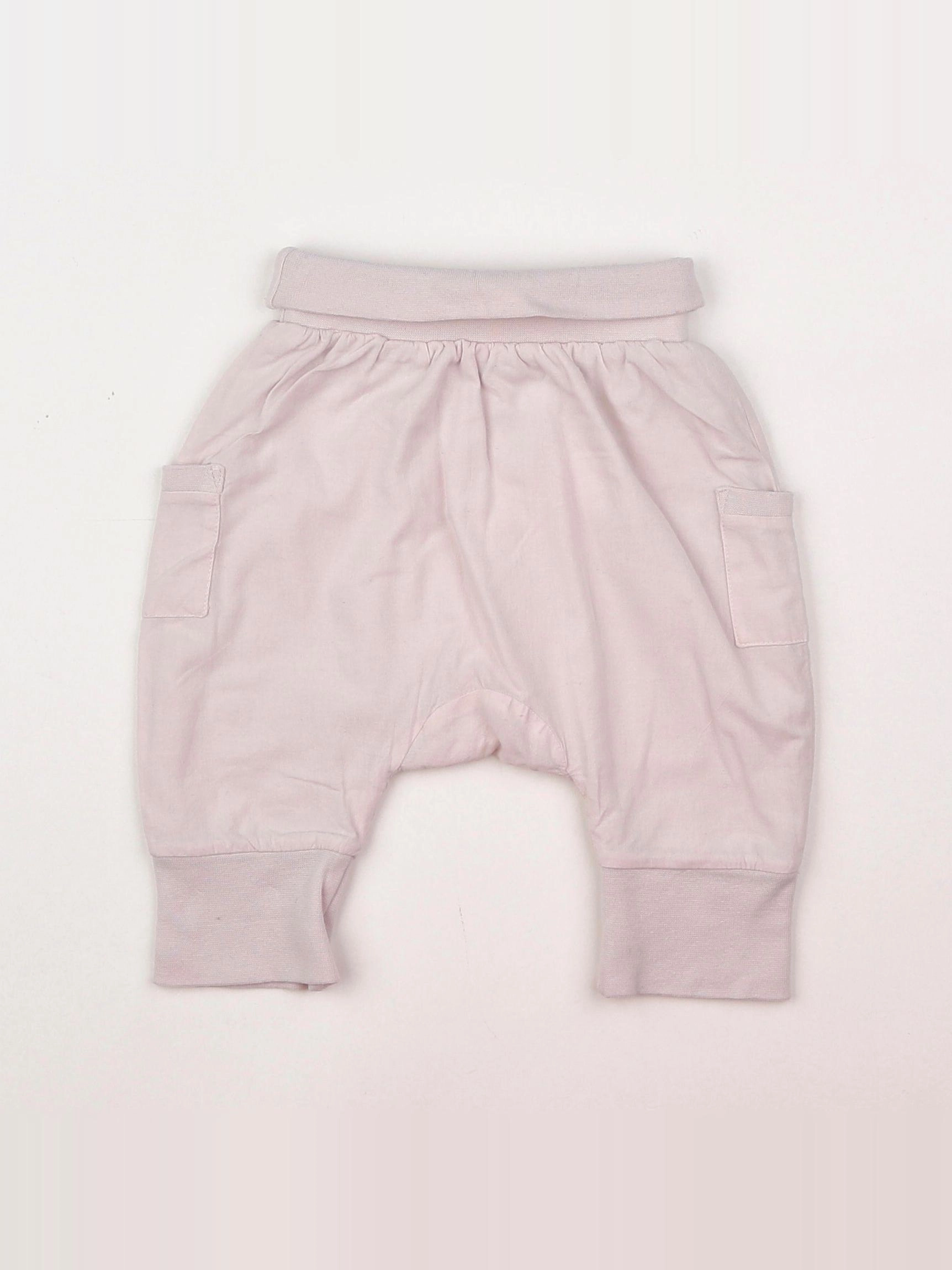 Boutchou - sarouel rose - 3 mois