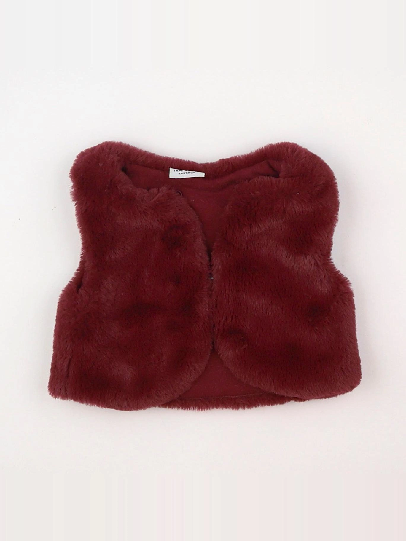 Tape à l'oeil - gilet rouge - 3 mois