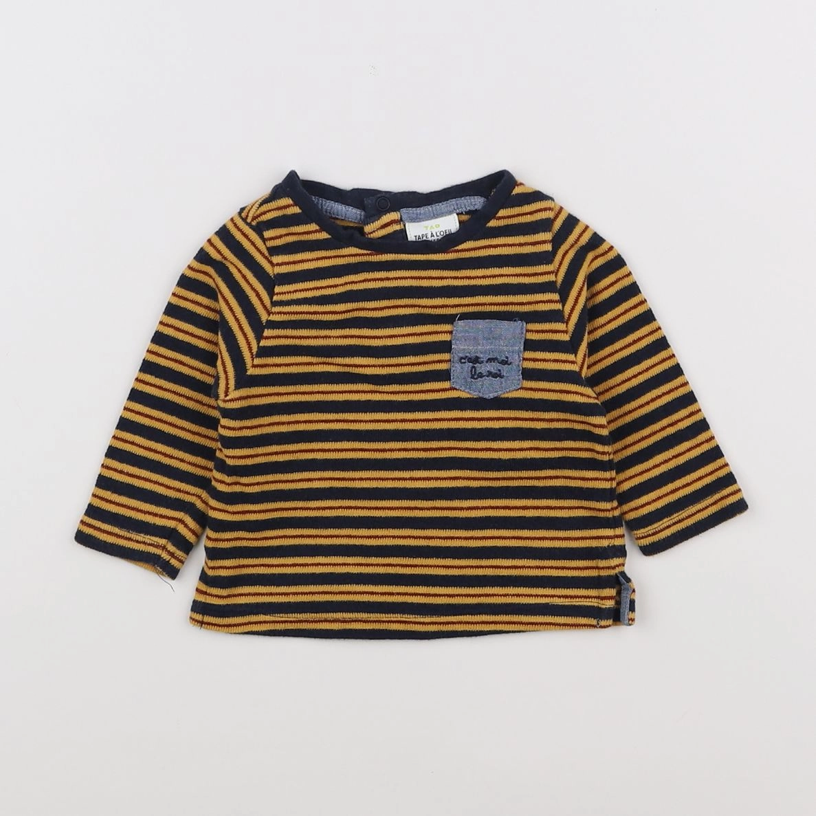 Tape à l'oeil - tee-shirt jaune - 3 mois